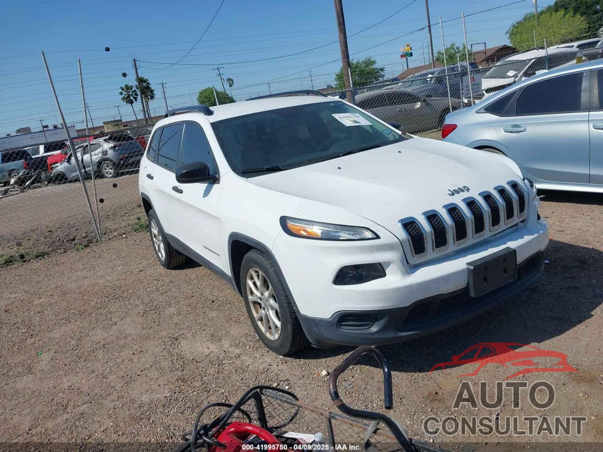 JEEP CHEROKEE 2016 - 1C4PJLAB7GW107230