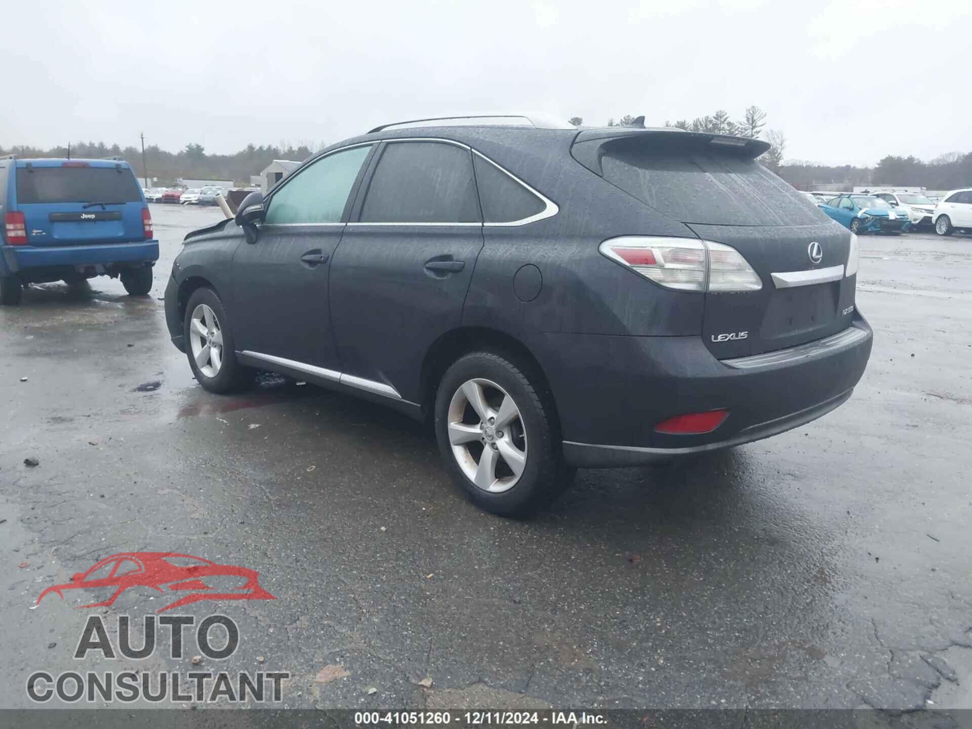 LEXUS RX 350 2010 - 2T2BK1BA3AC038033