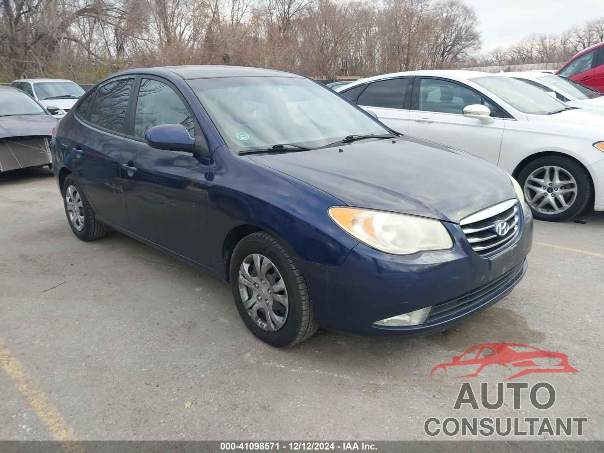 HYUNDAI ELANTRA 2010 - KMHDU4AD6AU164910