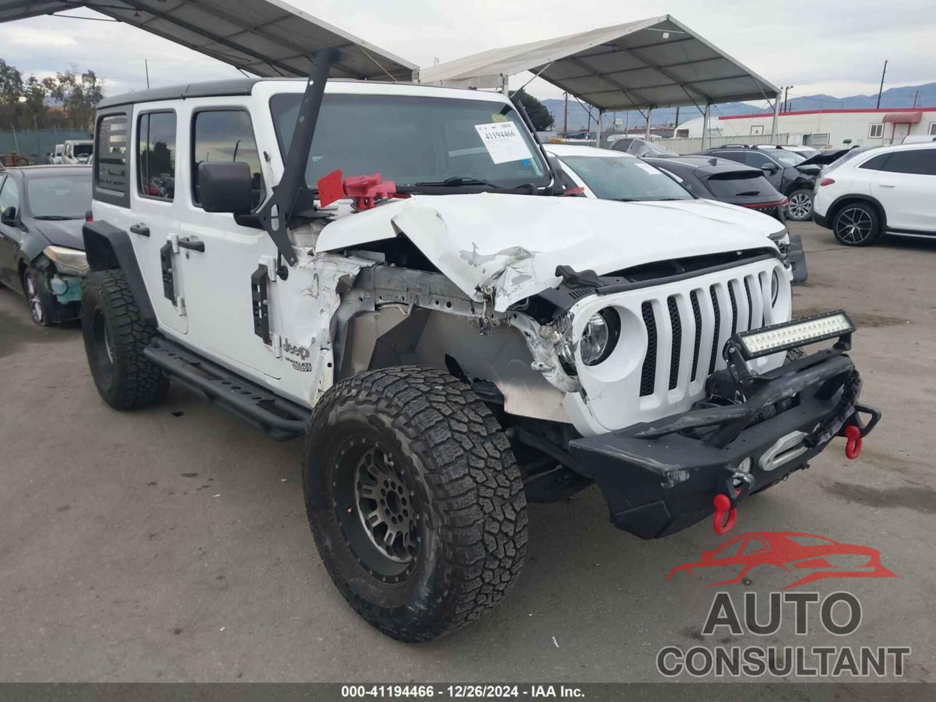 JEEP WRANGLER UNLIMITED 2019 - 1C4HJXDG0KW646218