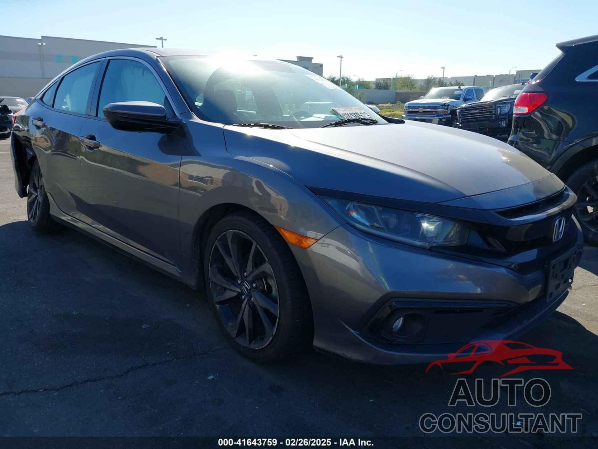 HONDA CIVIC 2021 - 19XFC2F88ME201751