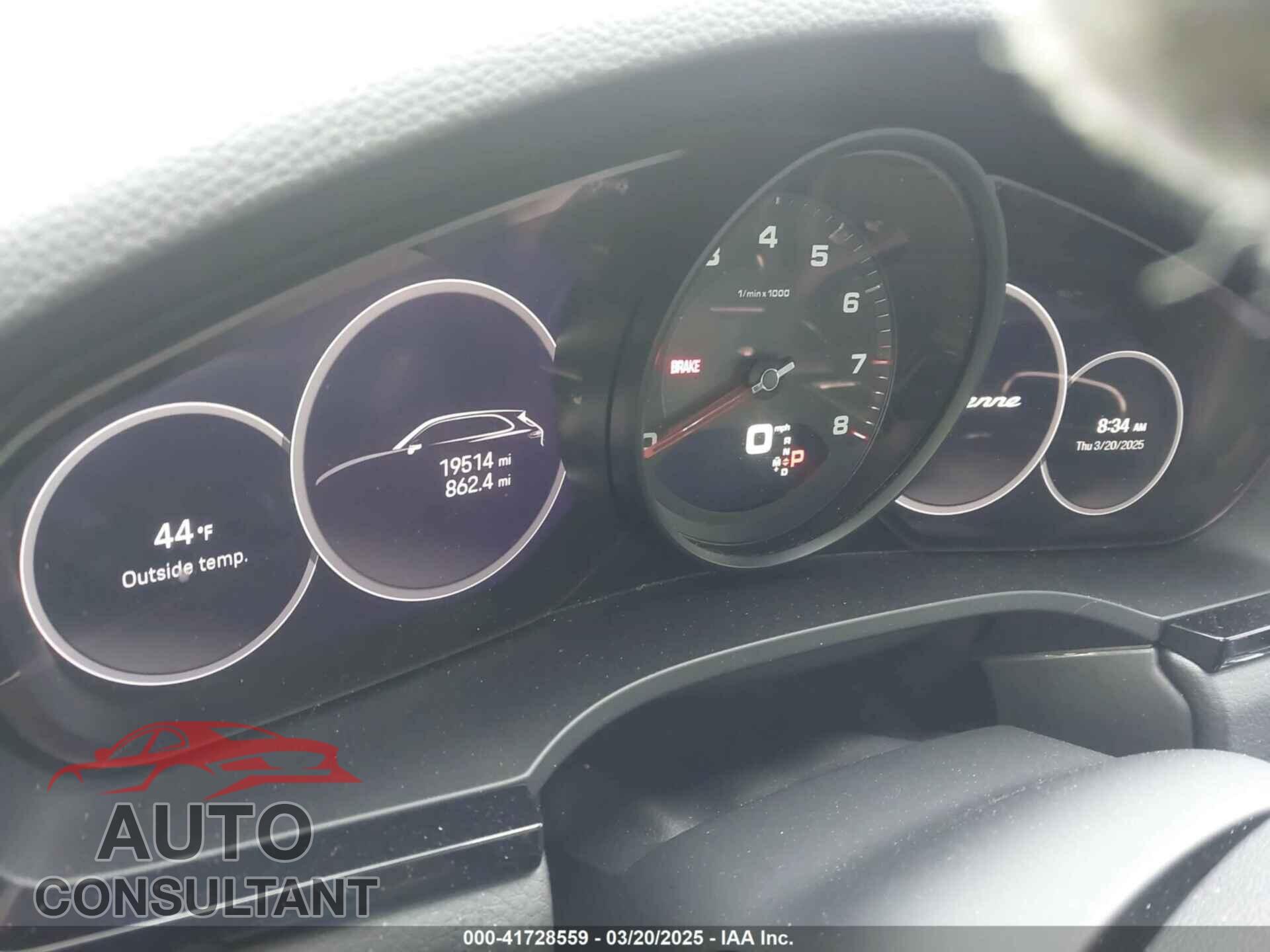 PORSCHE CAYENNE 2023 - WP1AA2AY4PDA04474