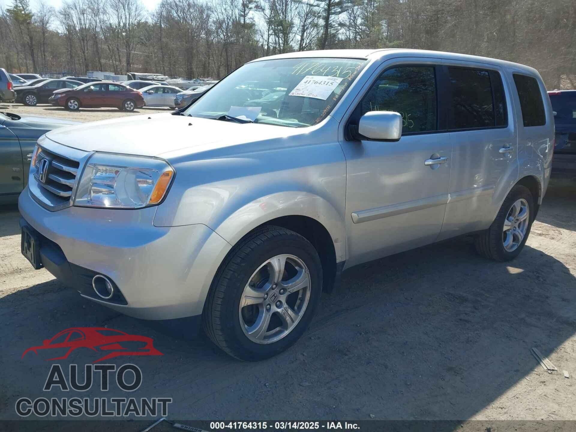 HONDA PILOT 2014 - 5FNYF4H41EB028771