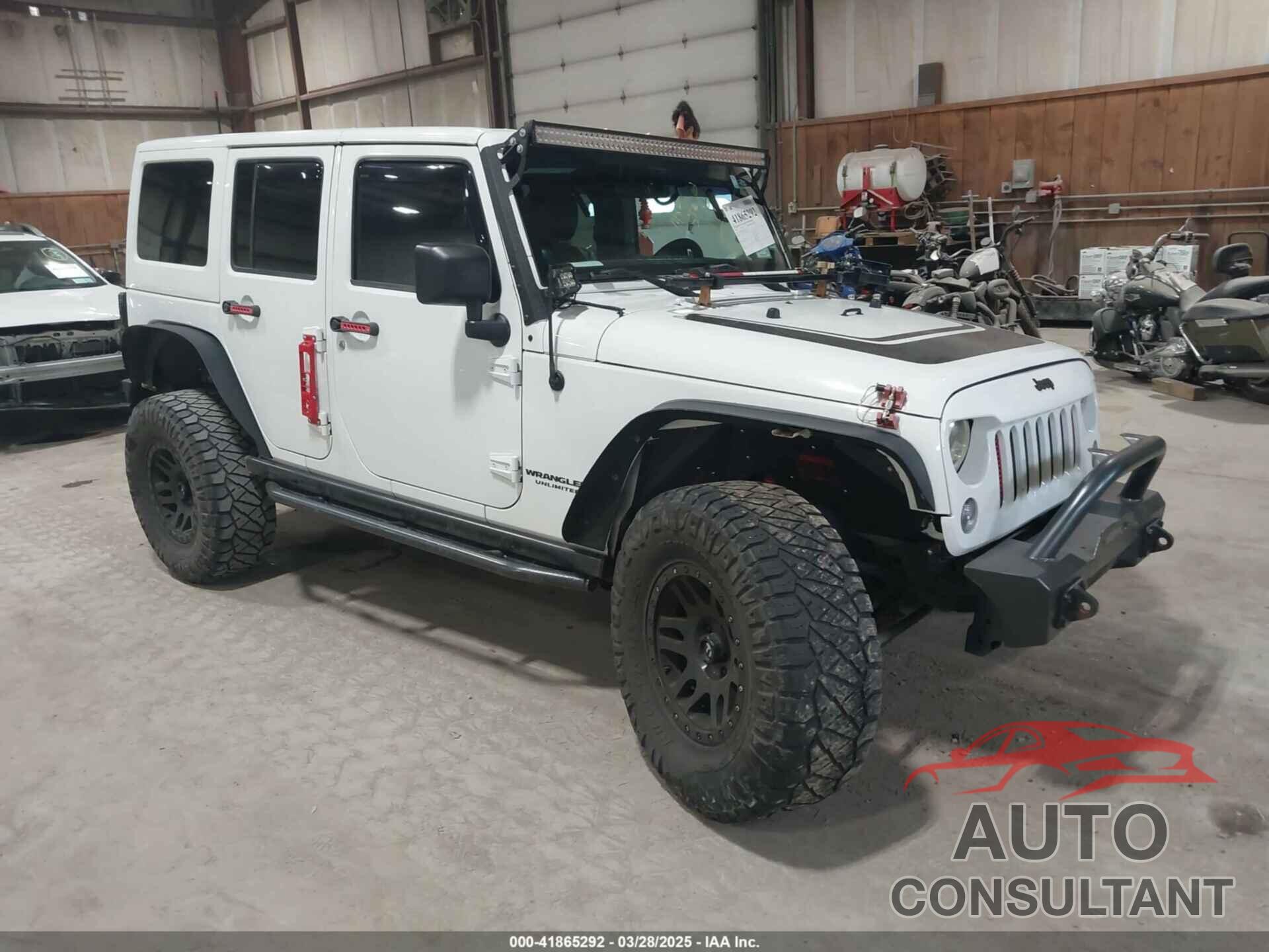 JEEP WRANGLER UNLIMITED 2012 - 1C4HJWEG8CL285316