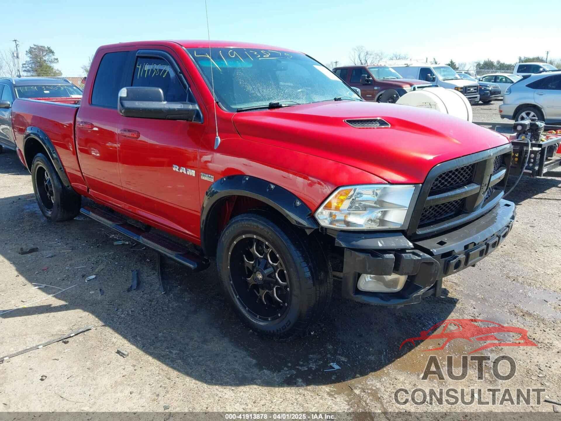 DODGE RAM 1500 2010 - 1D7RV1GTXAS196989