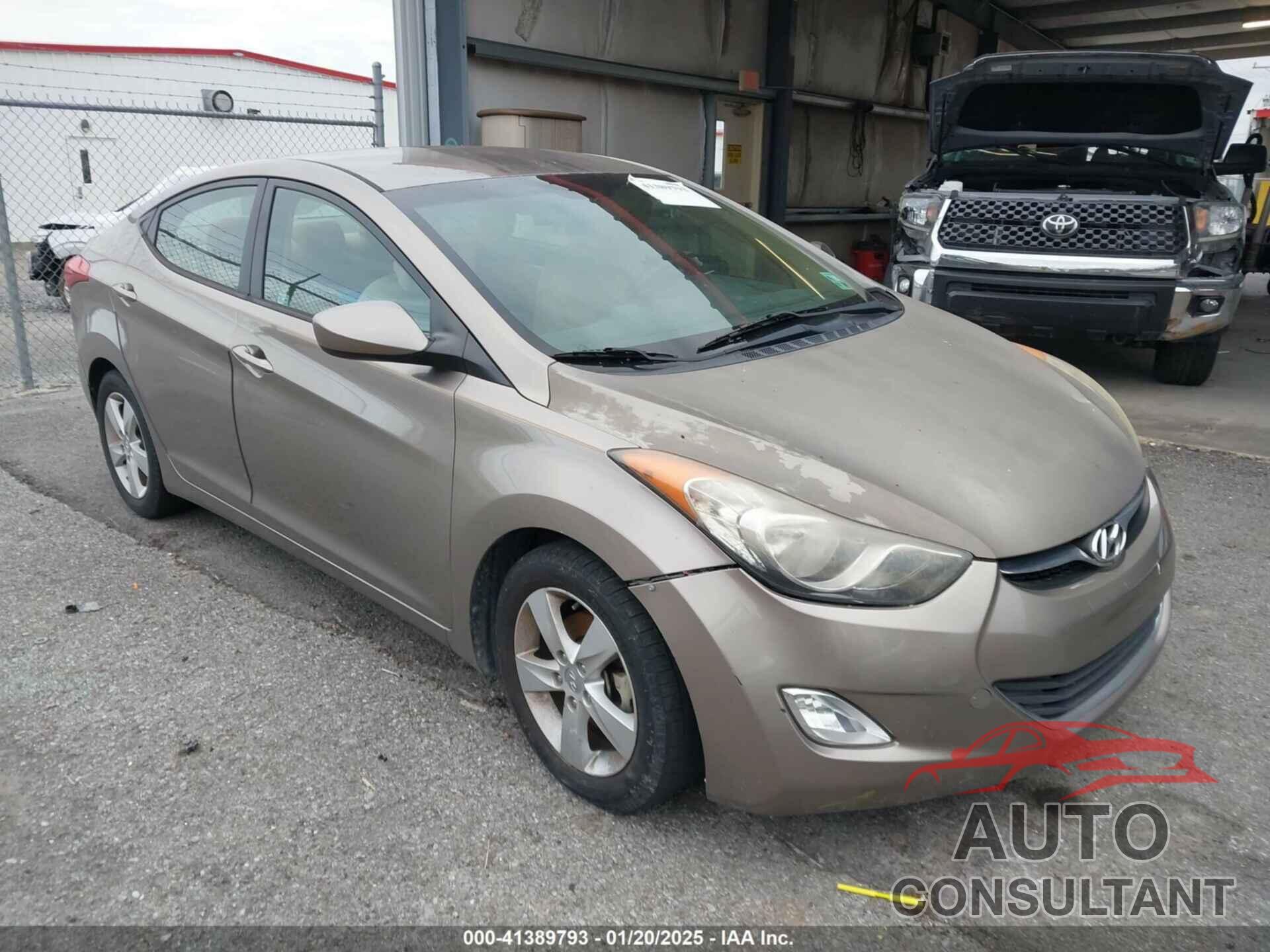 HYUNDAI ELANTRA 2013 - 5NPDH4AE7DH286160