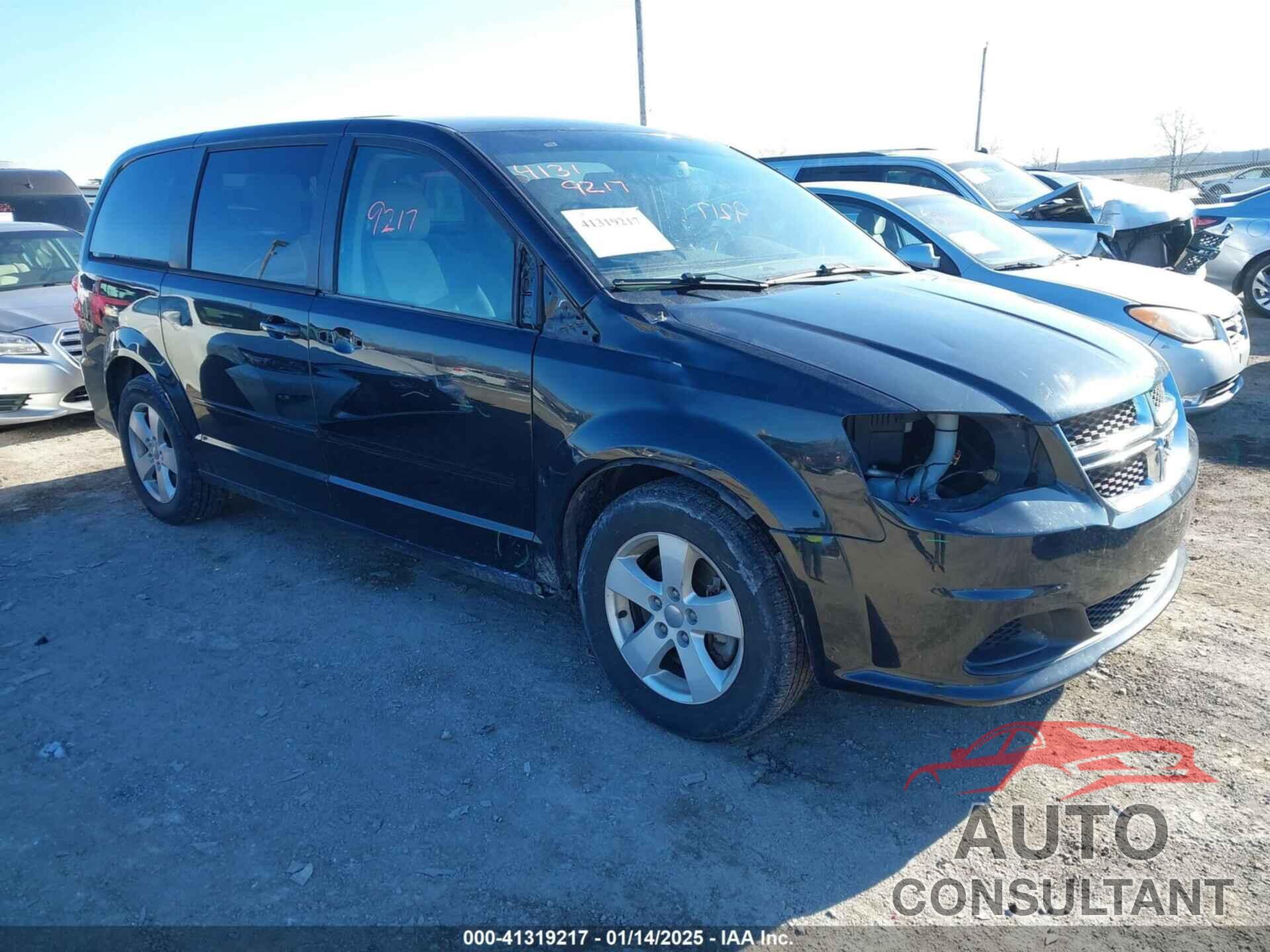 DODGE GRAND CARAVAN 2013 - 2C4RDGBG0DR782553