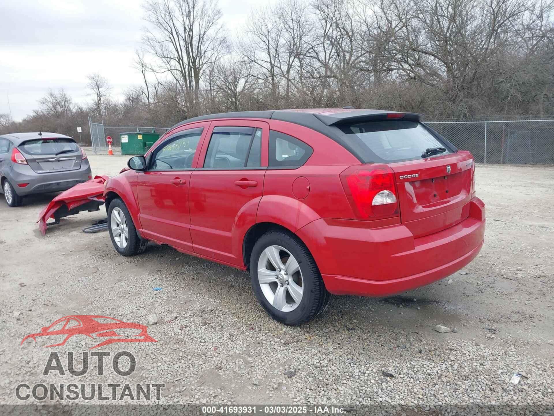 DODGE CALIBER 2012 - 1C3CDWDA8CD527664