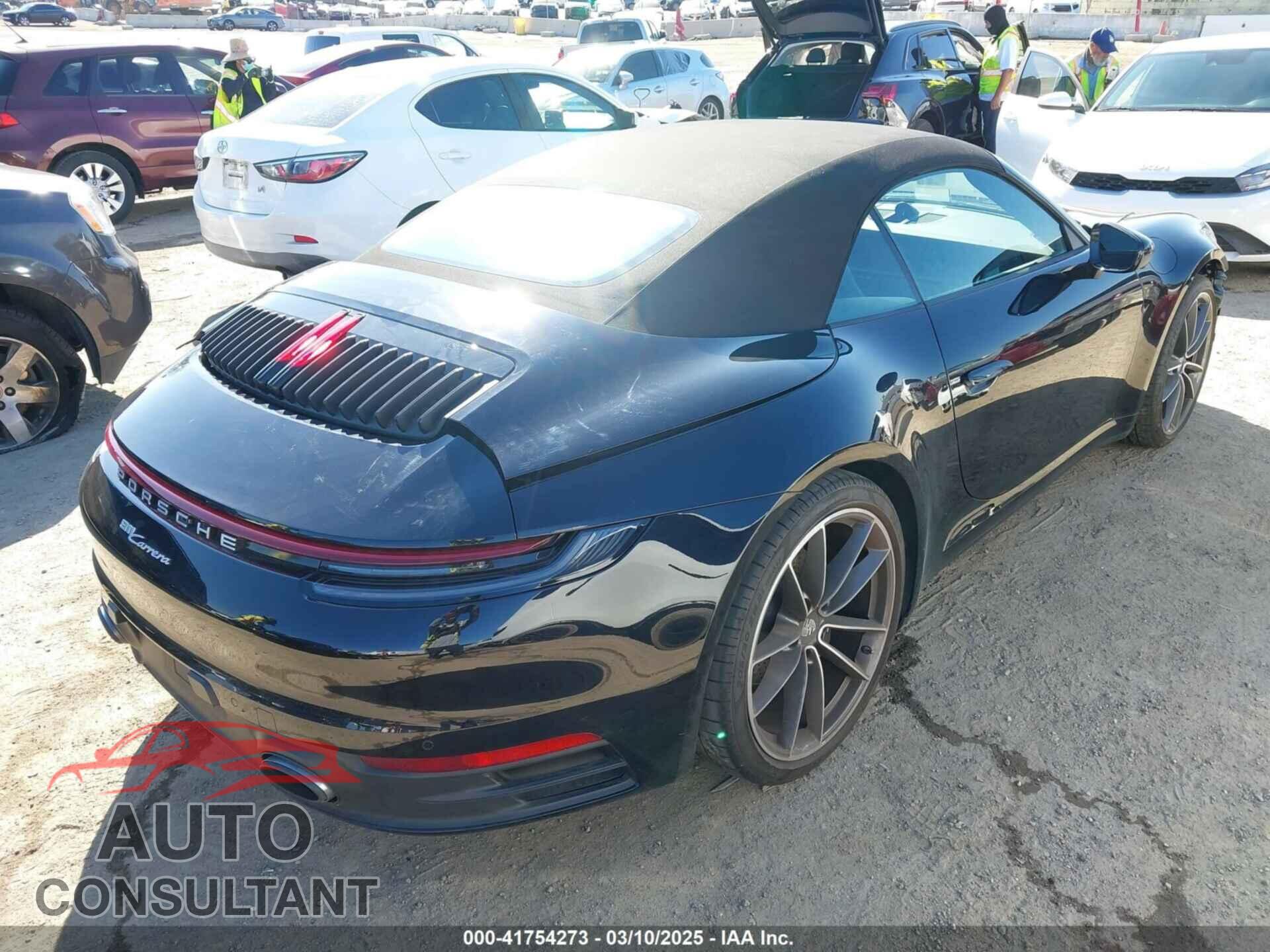 PORSCHE 911 2022 - WP0CA2A95NS237100