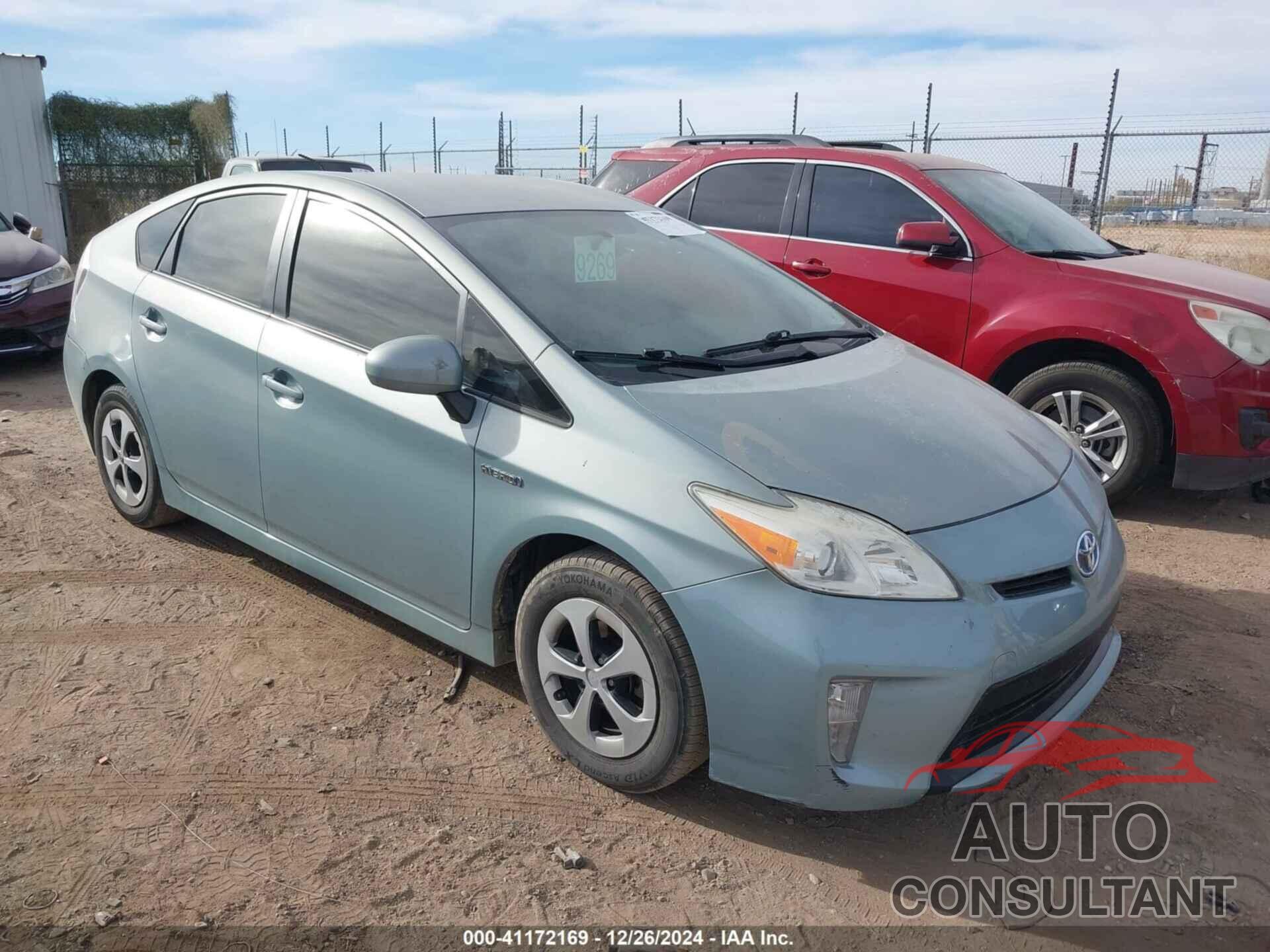 TOYOTA PRIUS 2012 - JTDKN3DU0C5429154