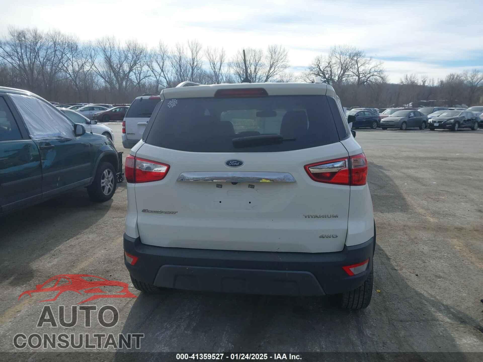 FORD ECOSPORT 2019 - MAJ6S3KL5KC253089