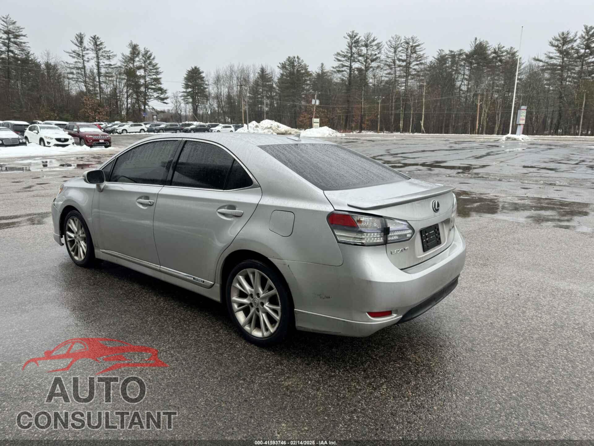 LEXUS HS 250H 2010 - JTHBB1BA3A2021136