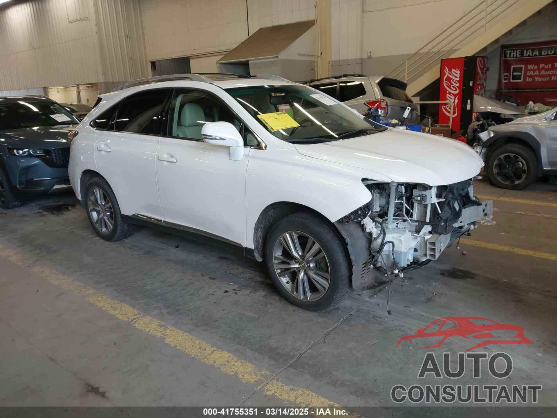 LEXUS RX 350 2015 - 2T2BK1BA5FC288512