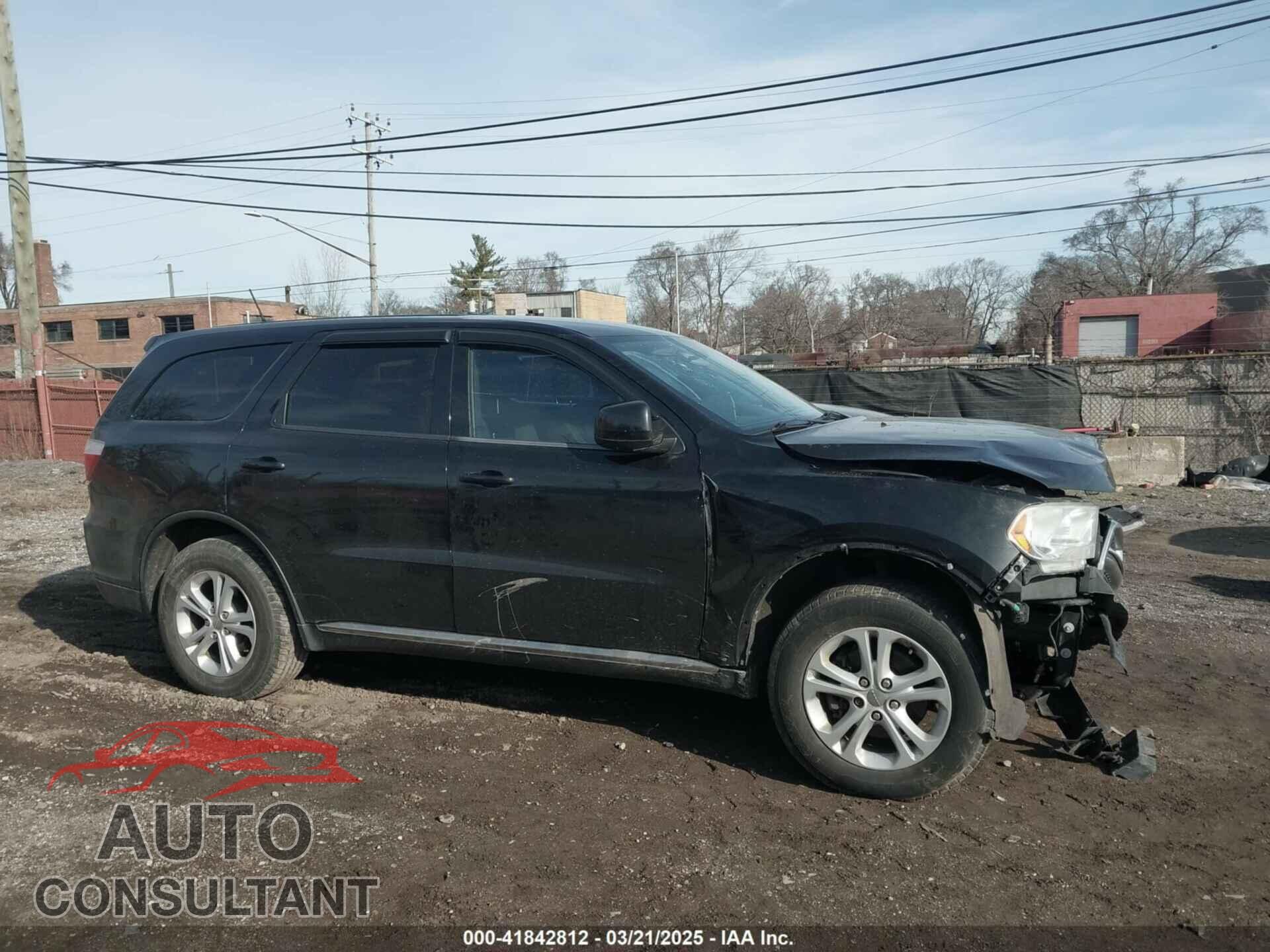 DODGE DURANGO 2012 - 1C4RDJAG7CC336289