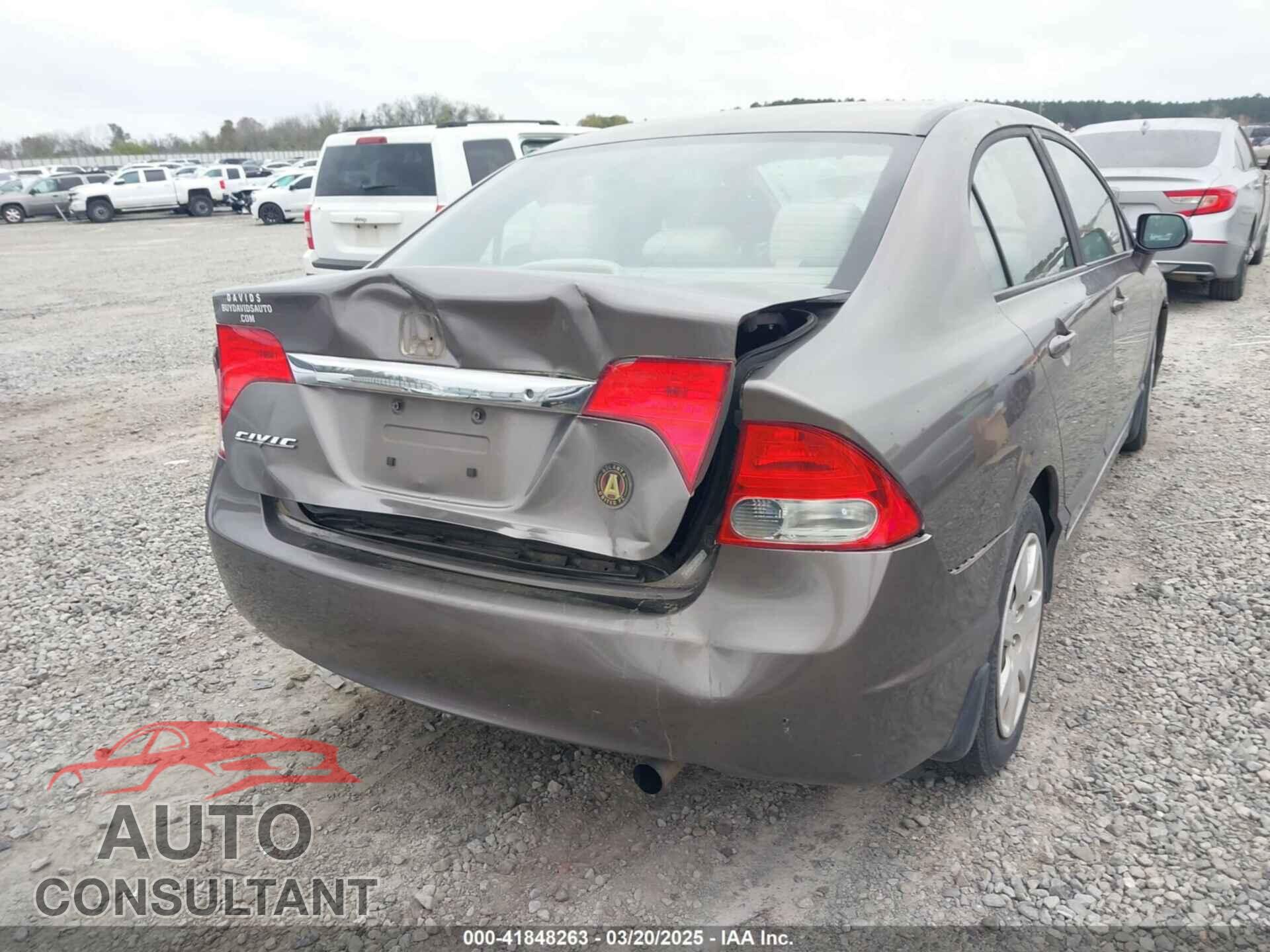 HONDA CIVIC 2009 - 1HGFA16539L005299