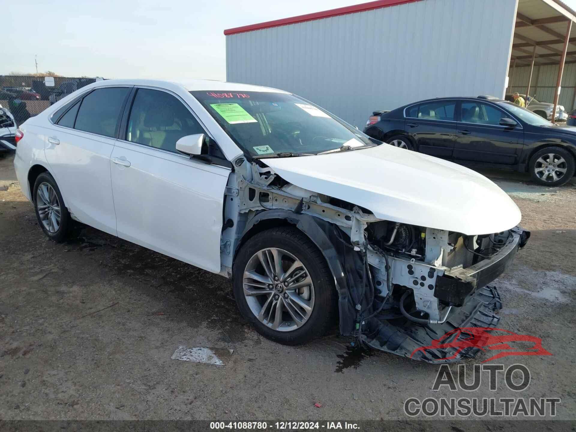 TOYOTA CAMRY 2017 - 4T1BF1FK7HU626490