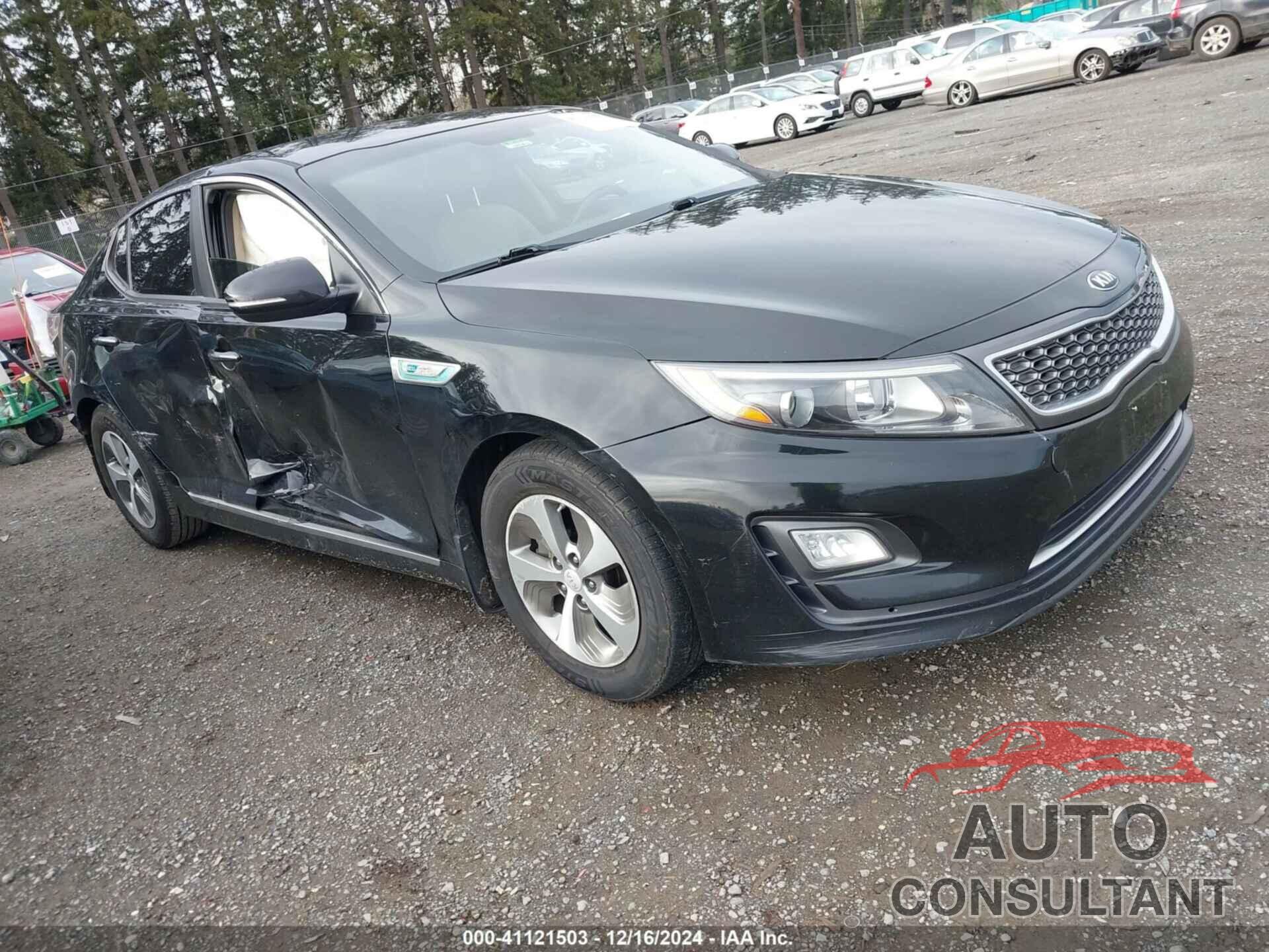 KIA OPTIMA HYBRID 2014 - KNAGM4AD3E5068246