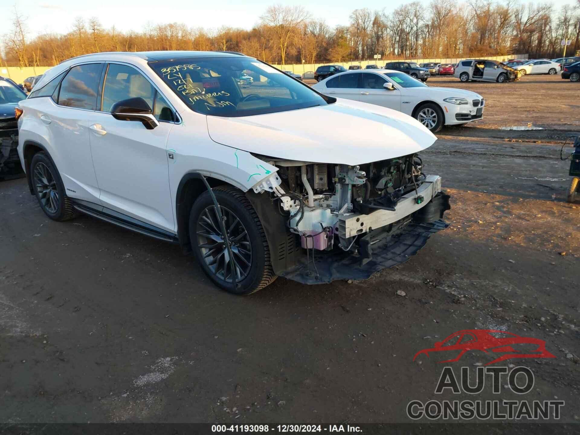 LEXUS RX 450H 2017 - 2T2BGMCA4HC020295