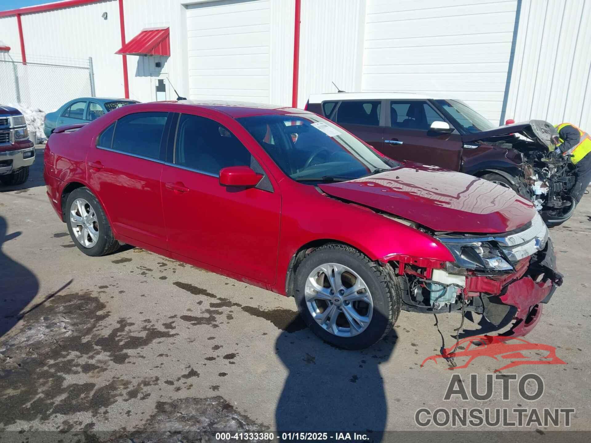 FORD FUSION 2012 - 3FAHP0HA9CR327308