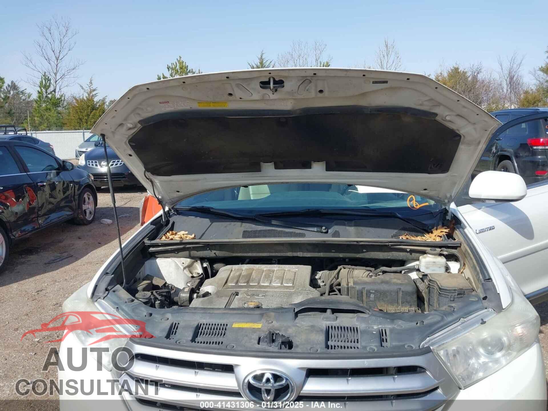 TOYOTA HIGHLANDER 2013 - 5TDYK3EH8DS113372