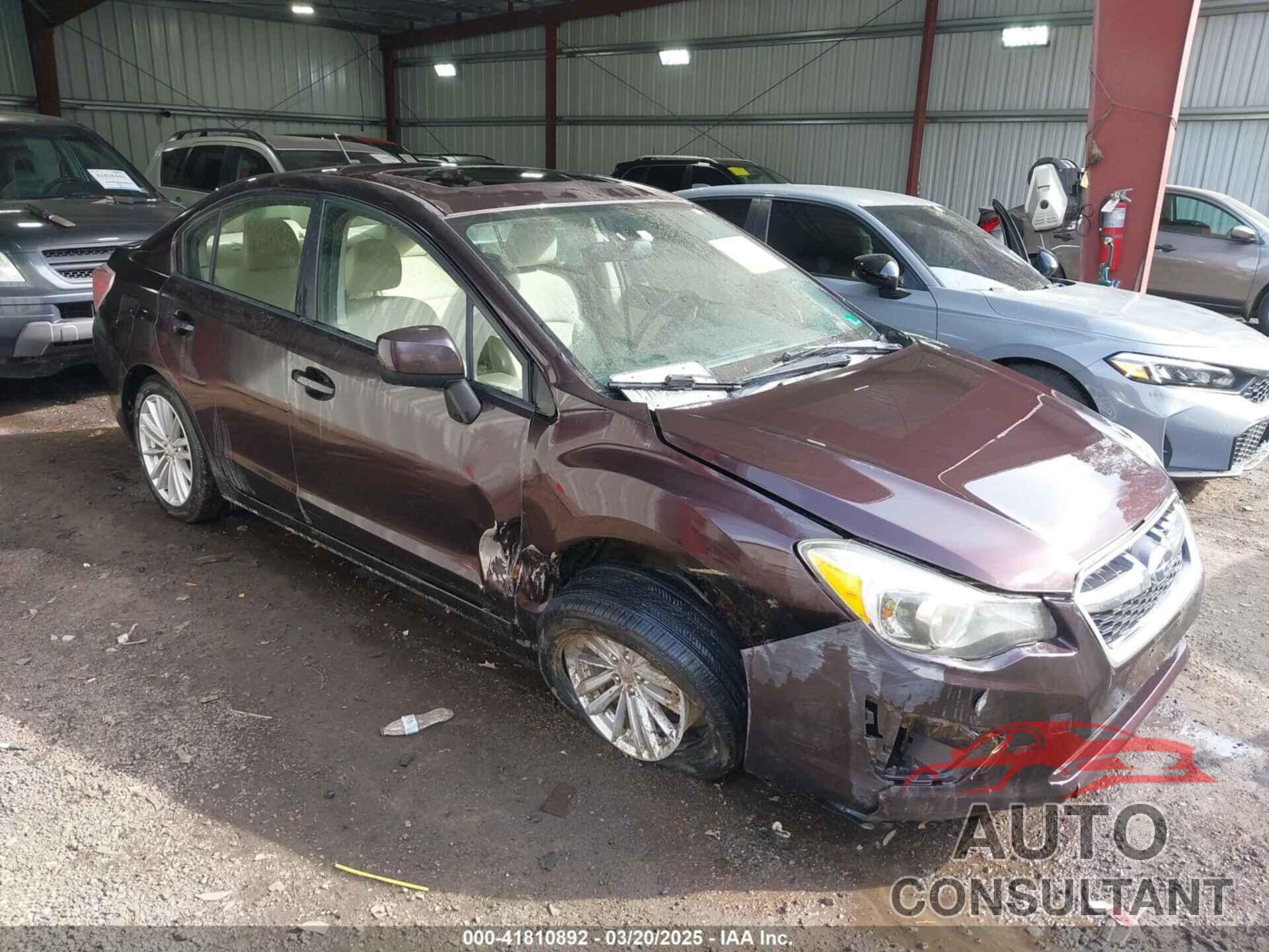 SUBARU IMPREZA 2013 - JF1GJAD61DG023712