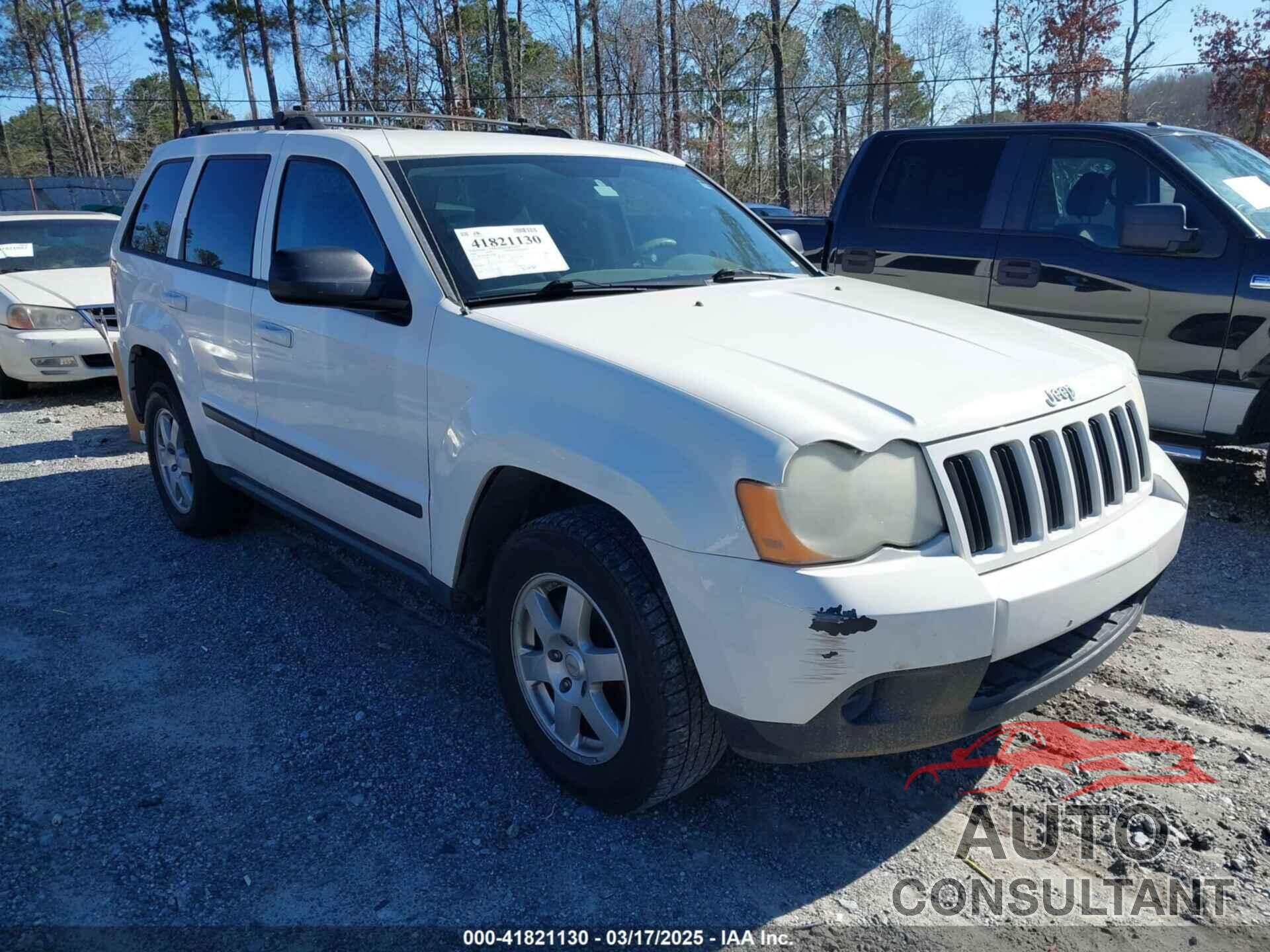 JEEP GRAND CHEROKEE 2009 - 1J8GS48K89C508808