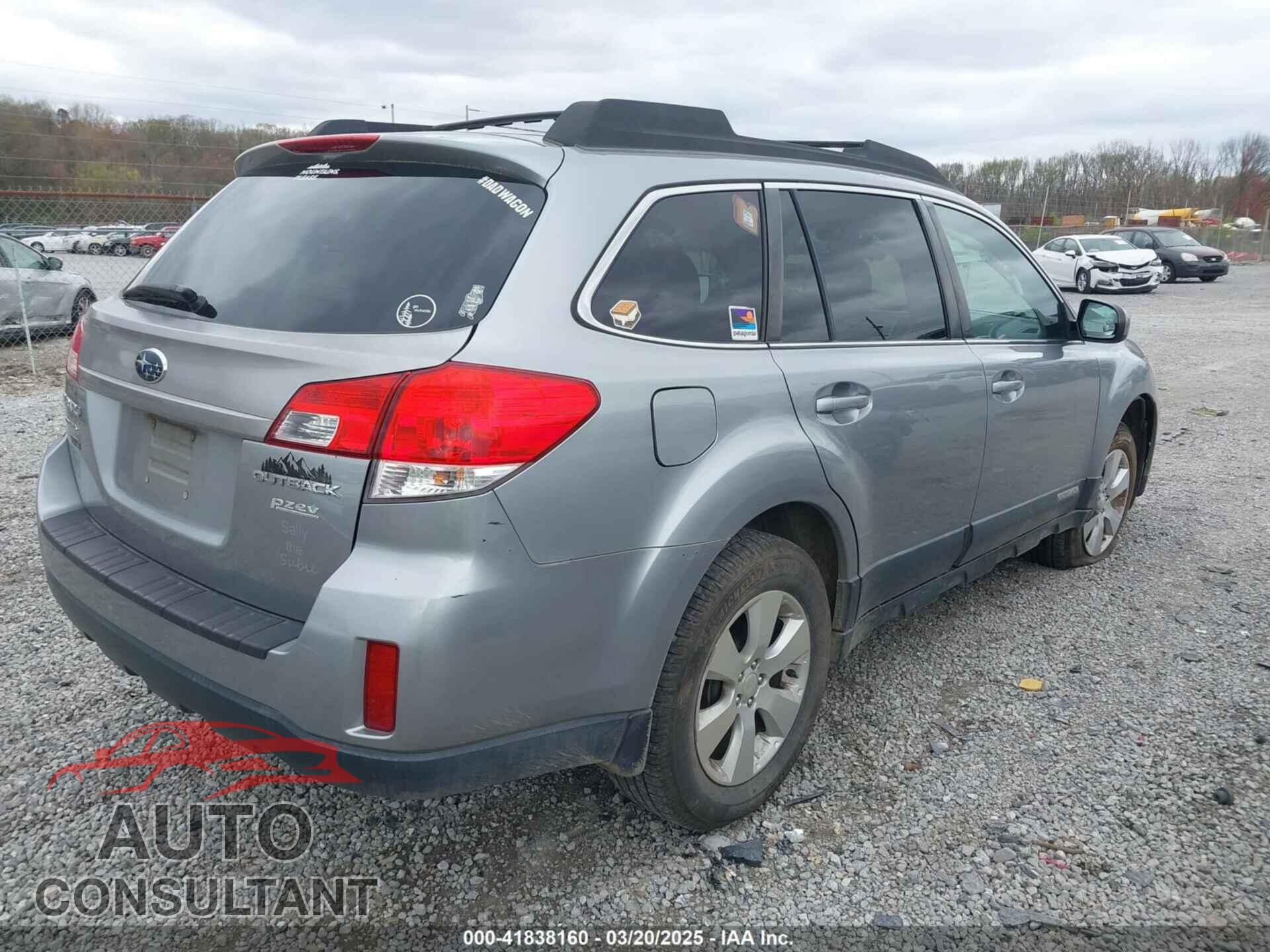 SUBARU OUTBACK 2011 - 4S4BRBCC8B3448144
