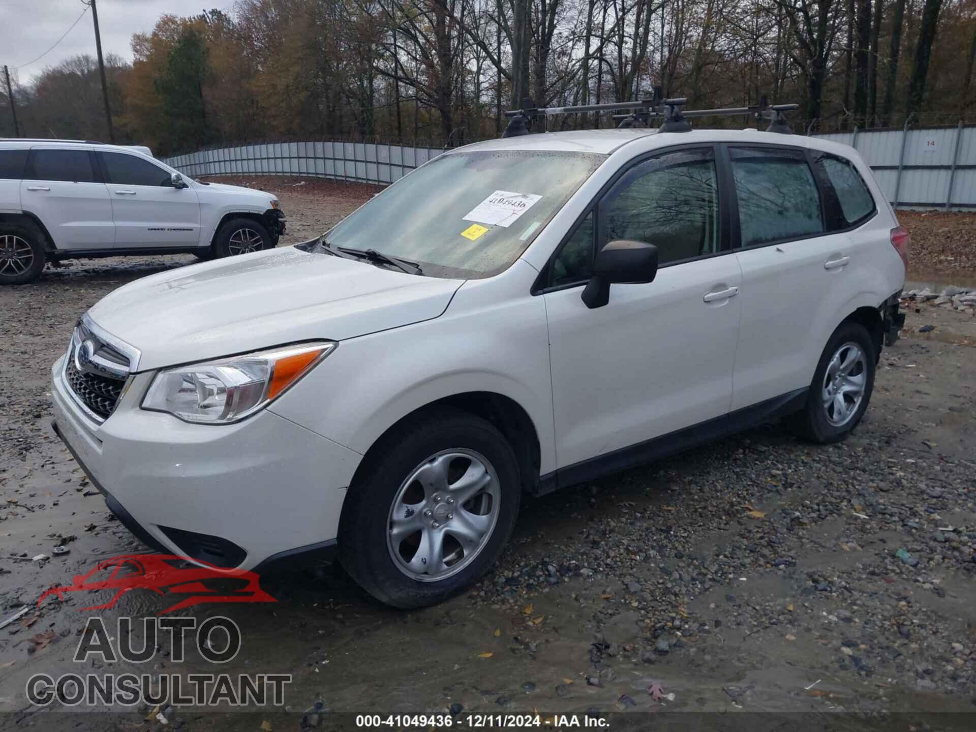 SUBARU FORESTER 2016 - JF2SJAAC9GG469854