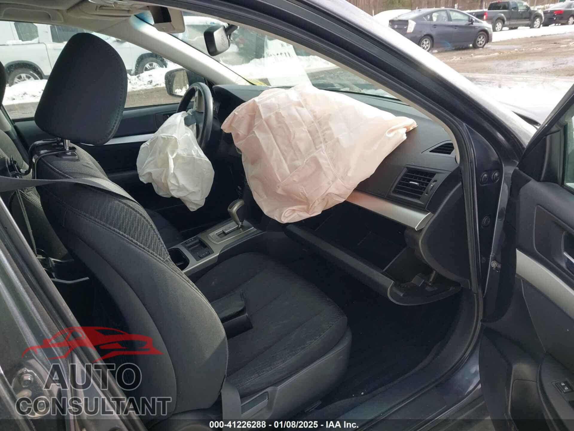 SUBARU OUTBACK 2011 - 4S4BRBGC9B3337595