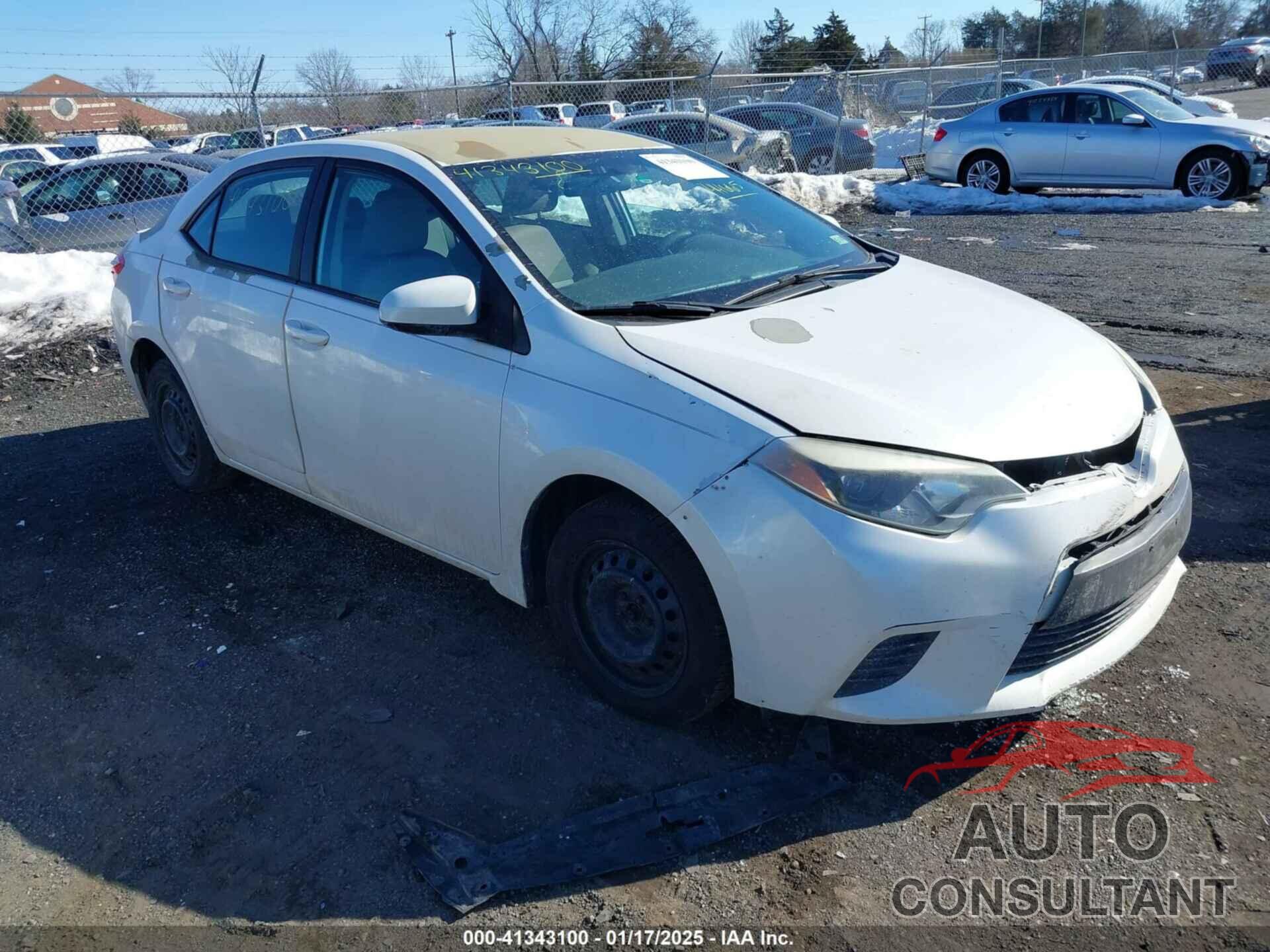 TOYOTA COROLLA 2014 - 5YFBPRHE5EP144665