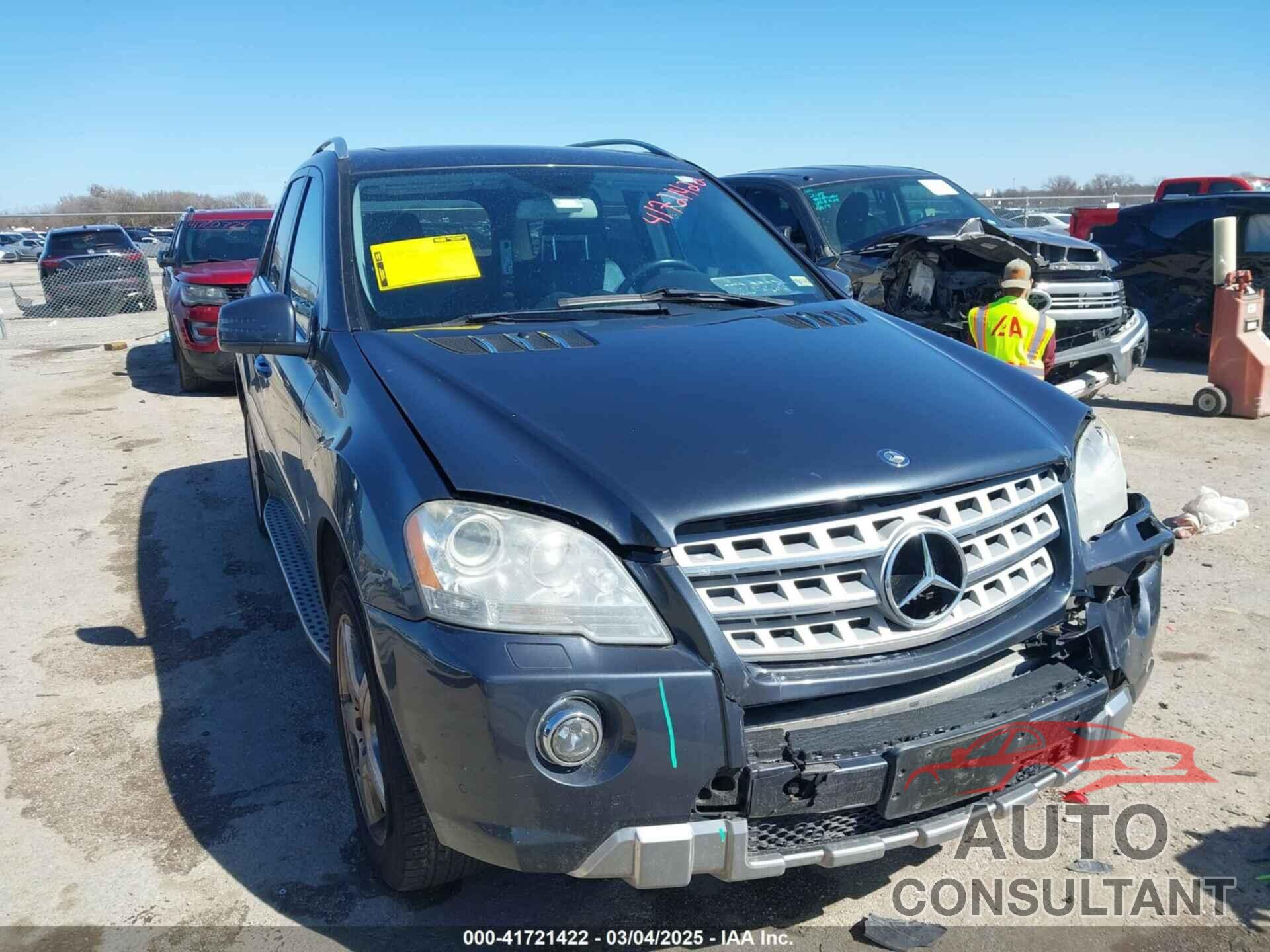 MERCEDES-BENZ ML 550 2011 - 4JGBB7CB9BA657106