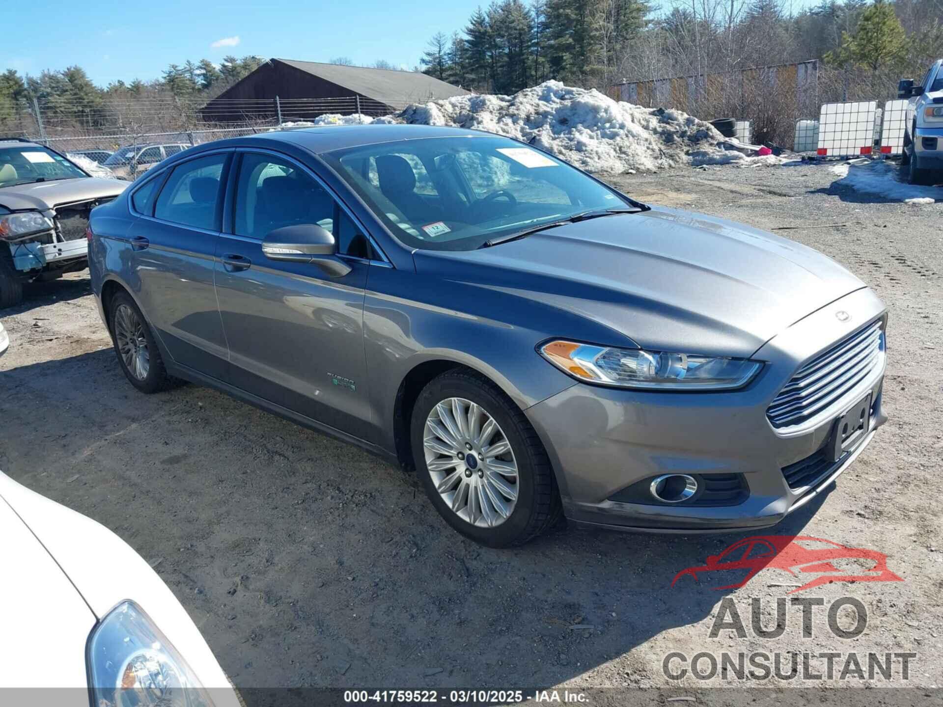 FORD FUSION ENERGI 2014 - 3FA6P0PU7ER274341