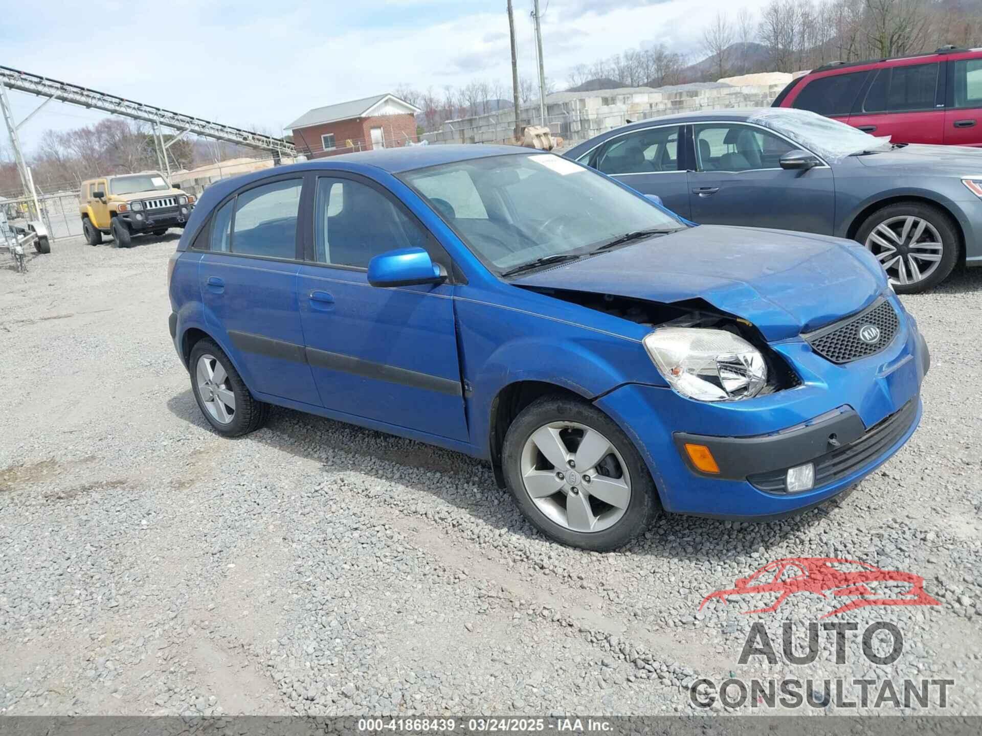 KIA RIO5 2009 - KNADE243196581244