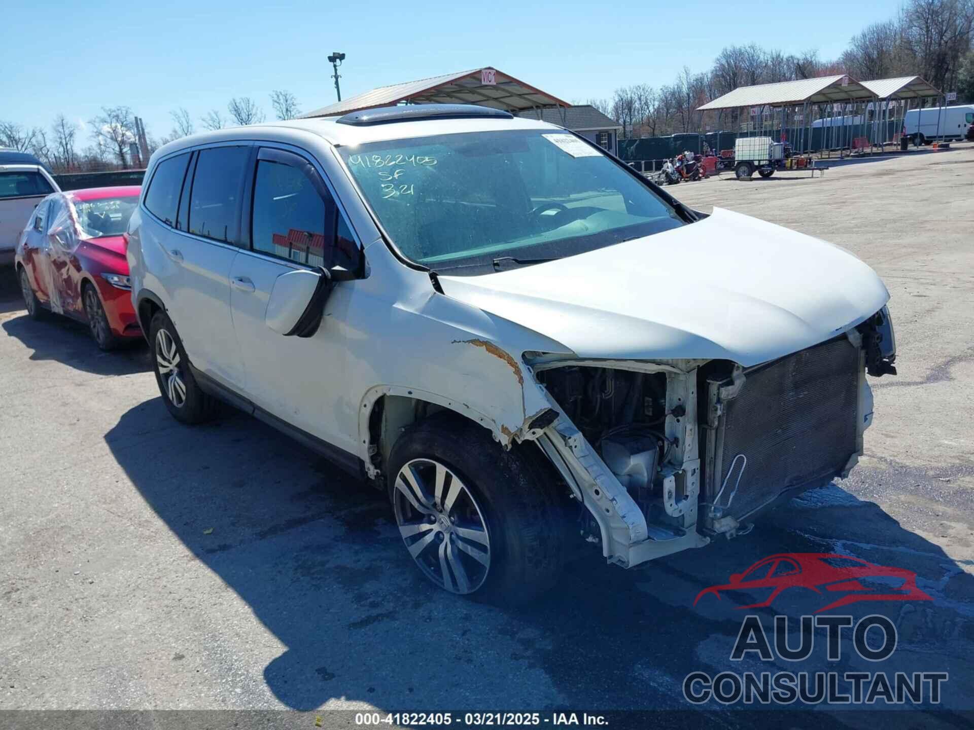 HONDA PILOT 2016 - 5FNYF6H89GB027790