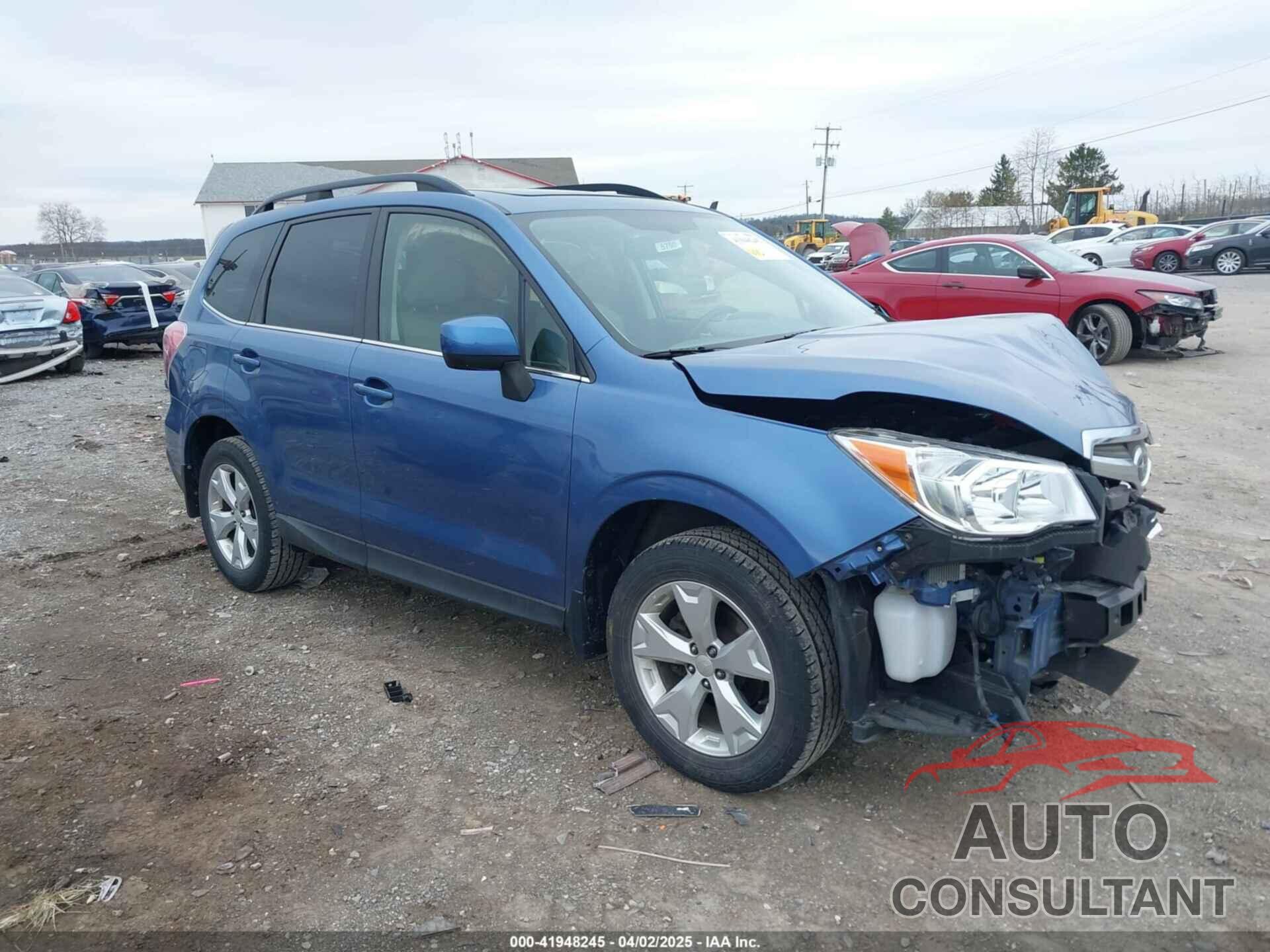 SUBARU FORESTER 2016 - JF2SJAKC1GH540456