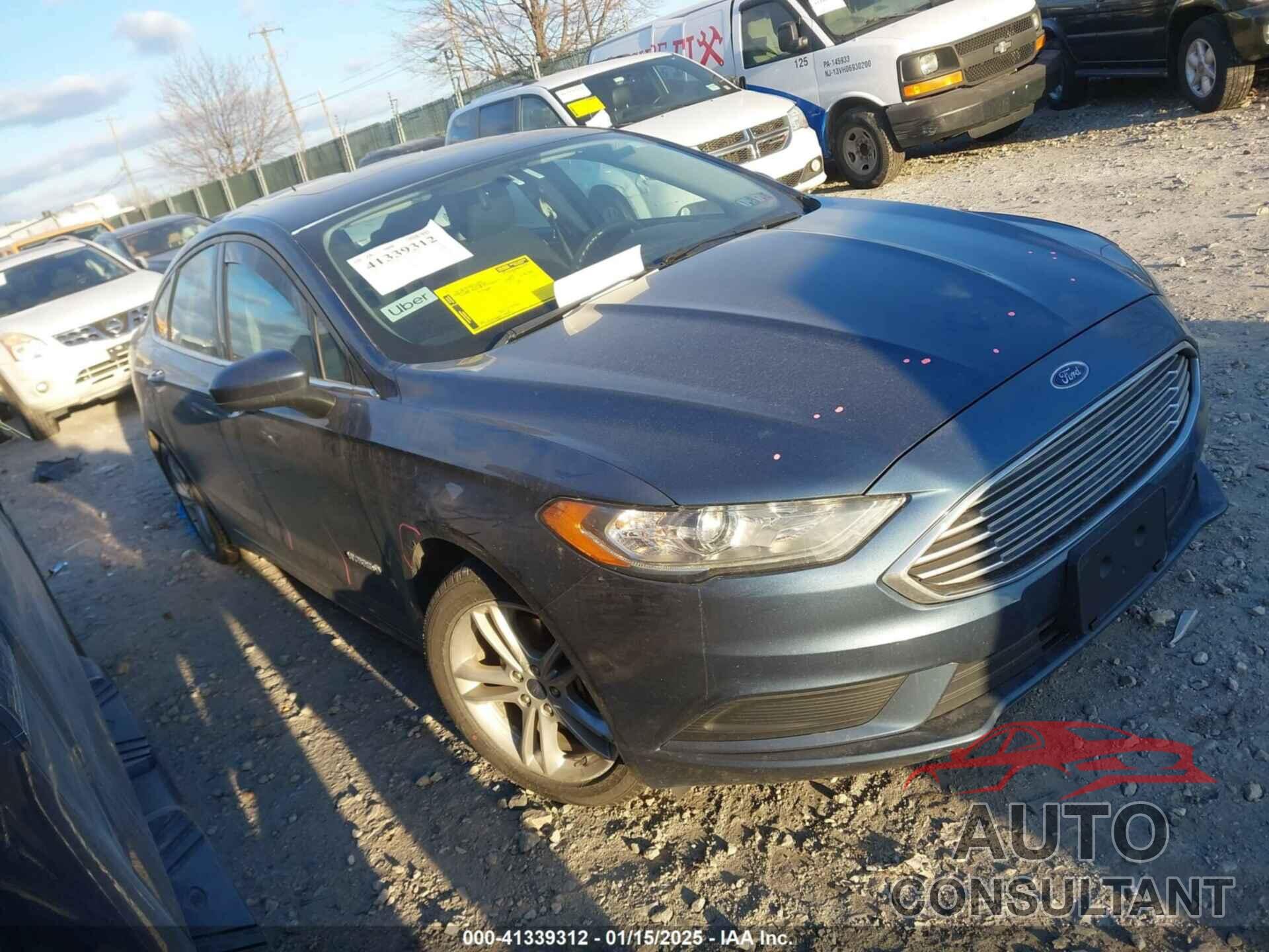 FORD FUSION HYBRID 2018 - 3FA6P0LU7JR269608