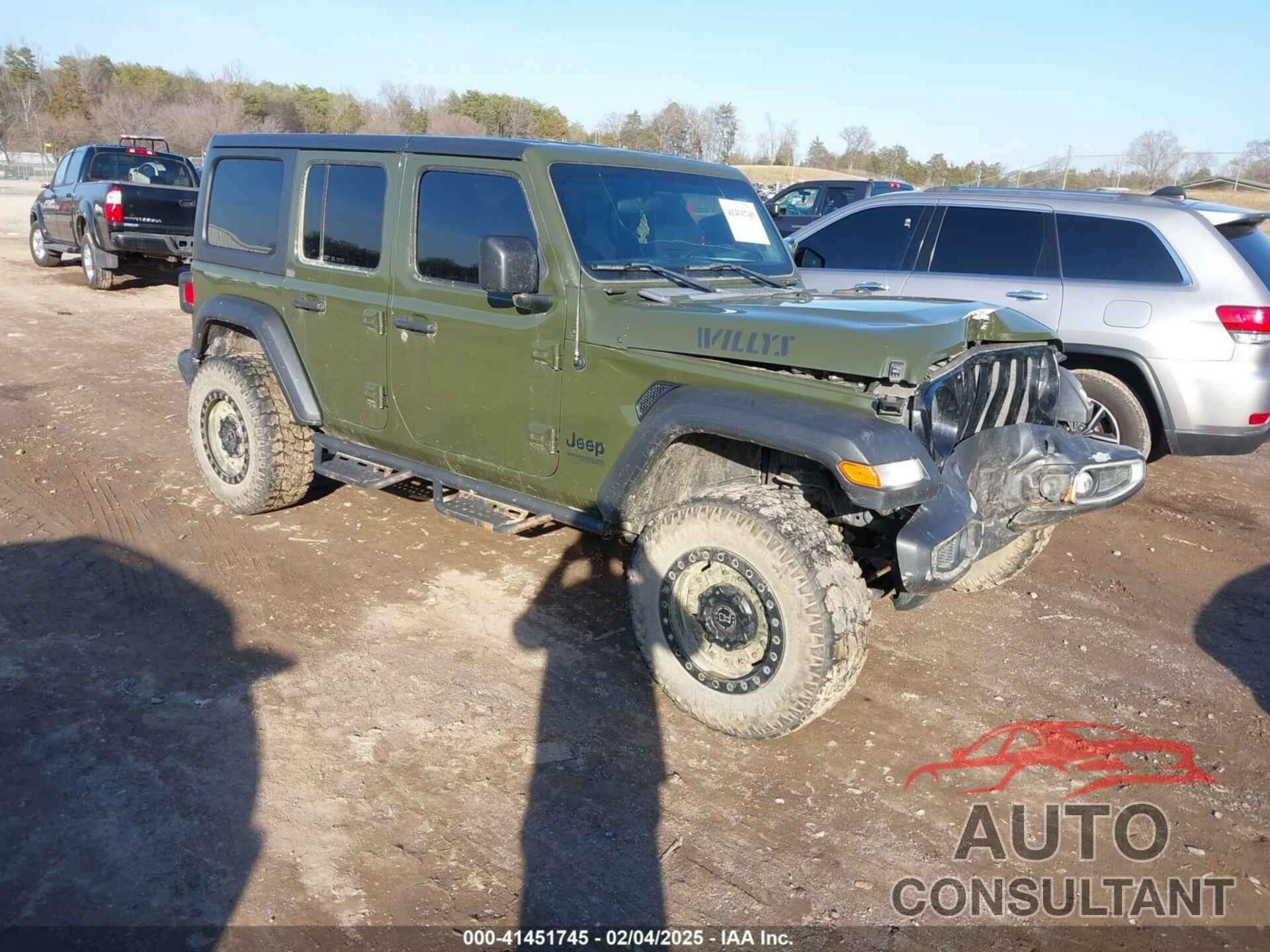 JEEP WRANGLER UNLIMITED 2021 - 1C4HJXDG2MW519649