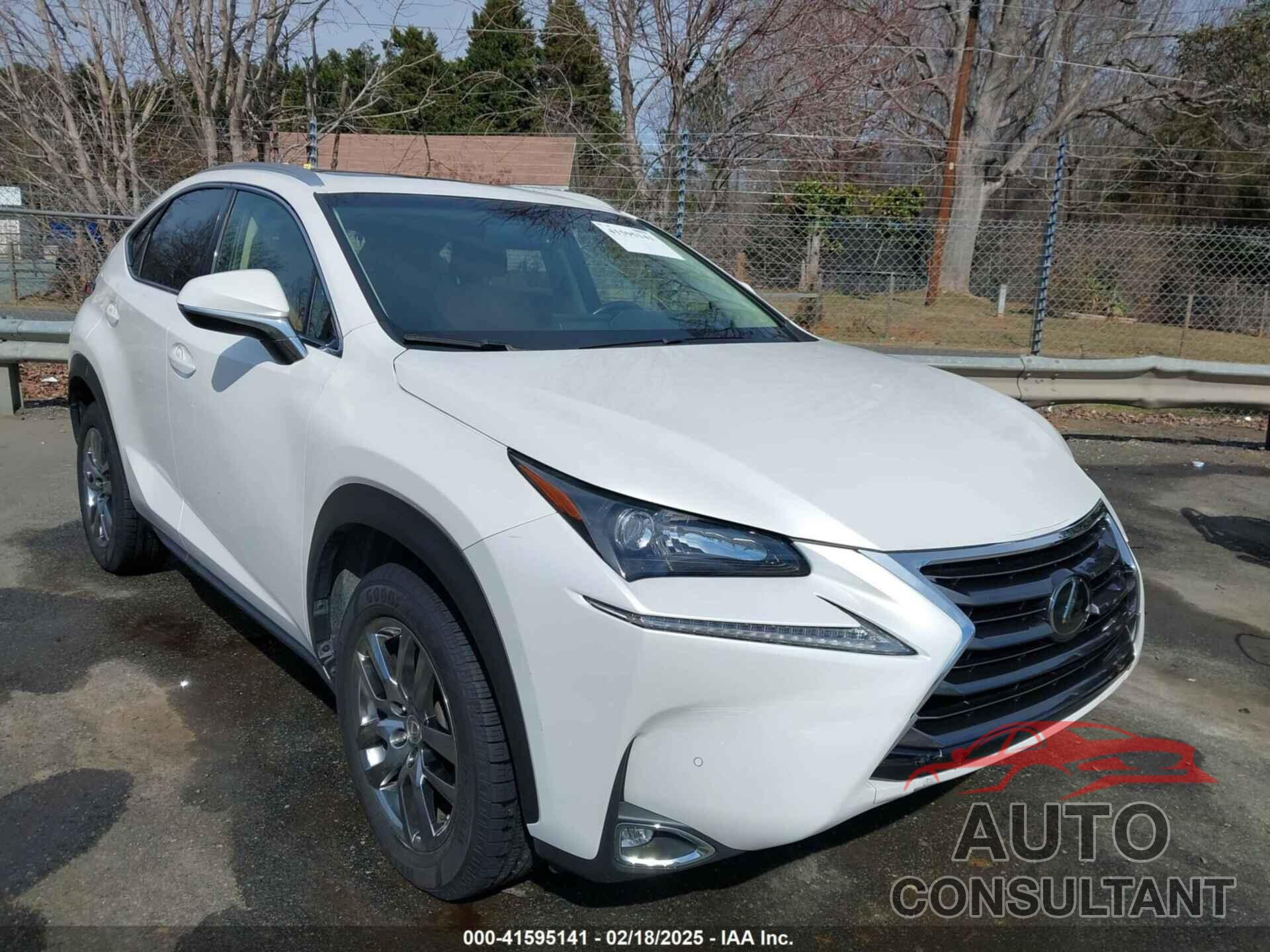 LEXUS NX 200T 2016 - JTJYARBZXG2037407