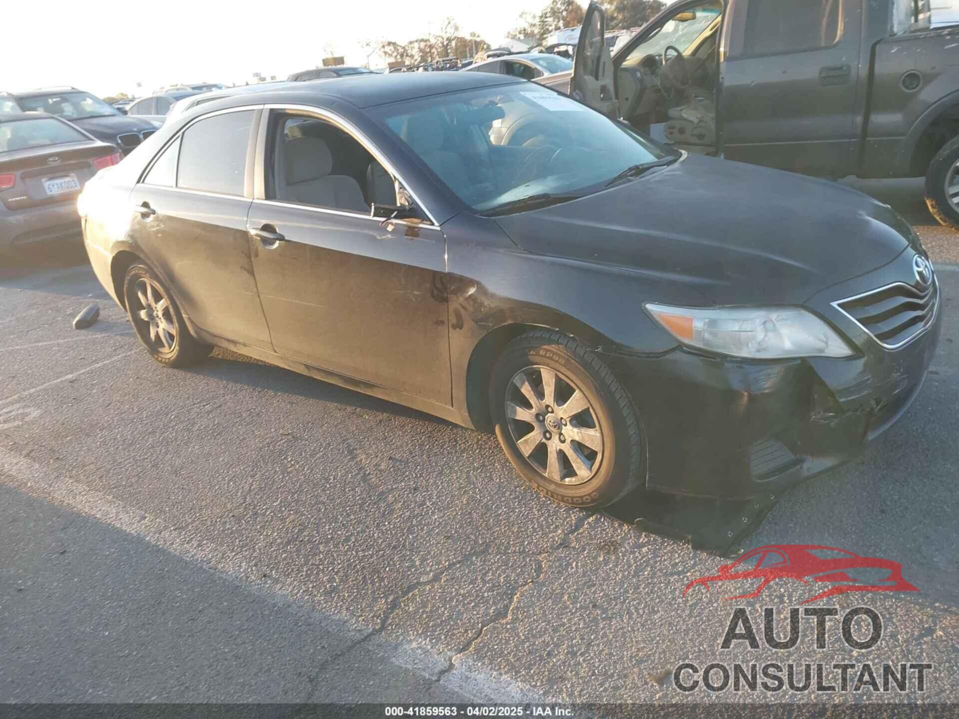 TOYOTA CAMRY 2010 - 4T1BF3EK0AU108451