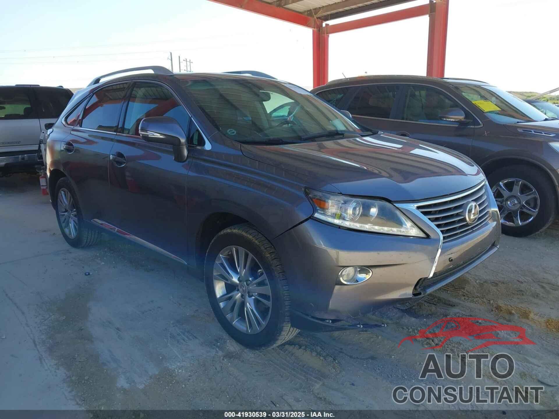 LEXUS RX 350 2014 - 2T2ZK1BA1EC144579