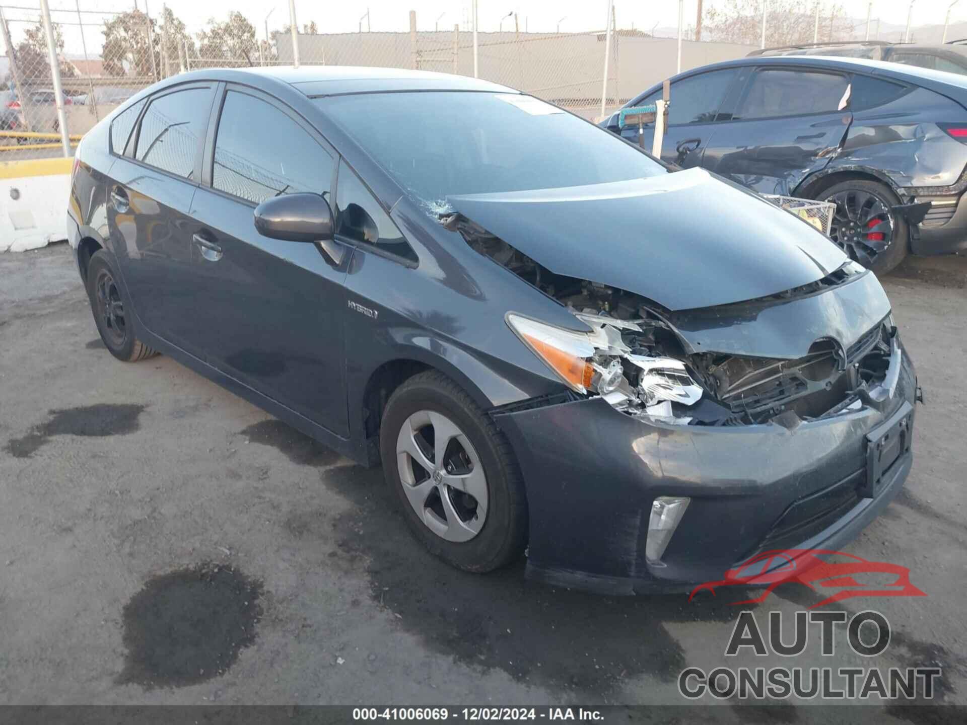 TOYOTA PRIUS 2012 - JTDKN3DU3C1548985