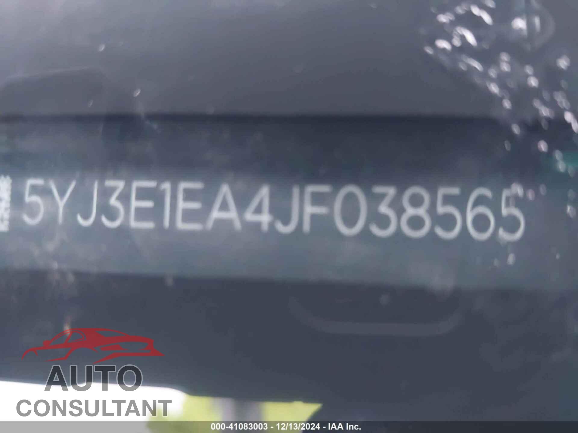 TESLA MODEL 3 2018 - 5YJ3E1EA4JF038565