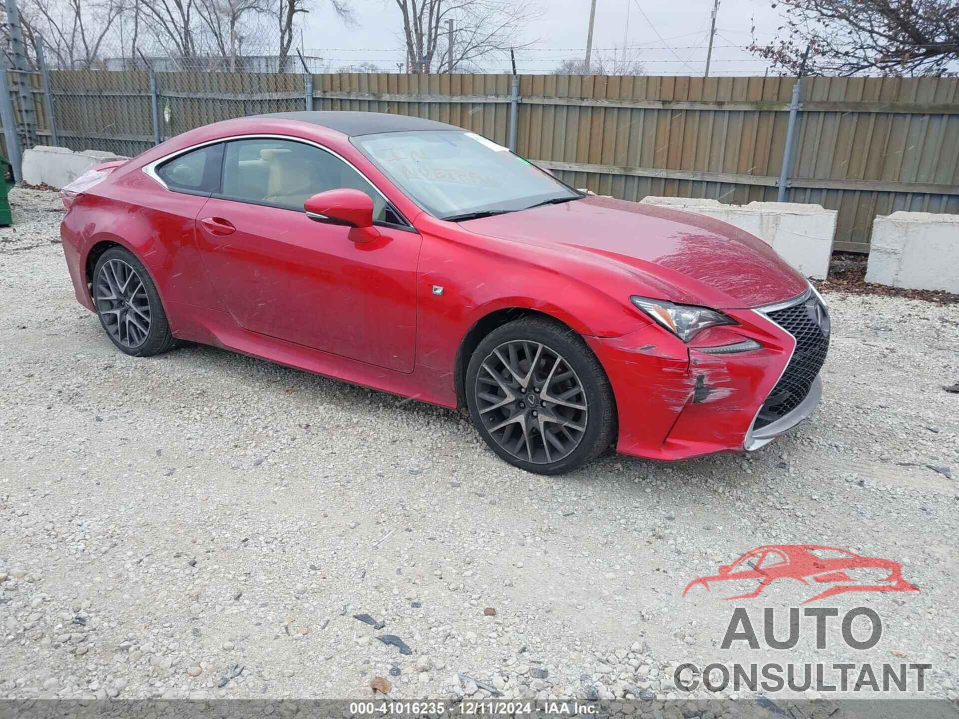 LEXUS RC 300 2016 - JTHSM5BC5G5001691