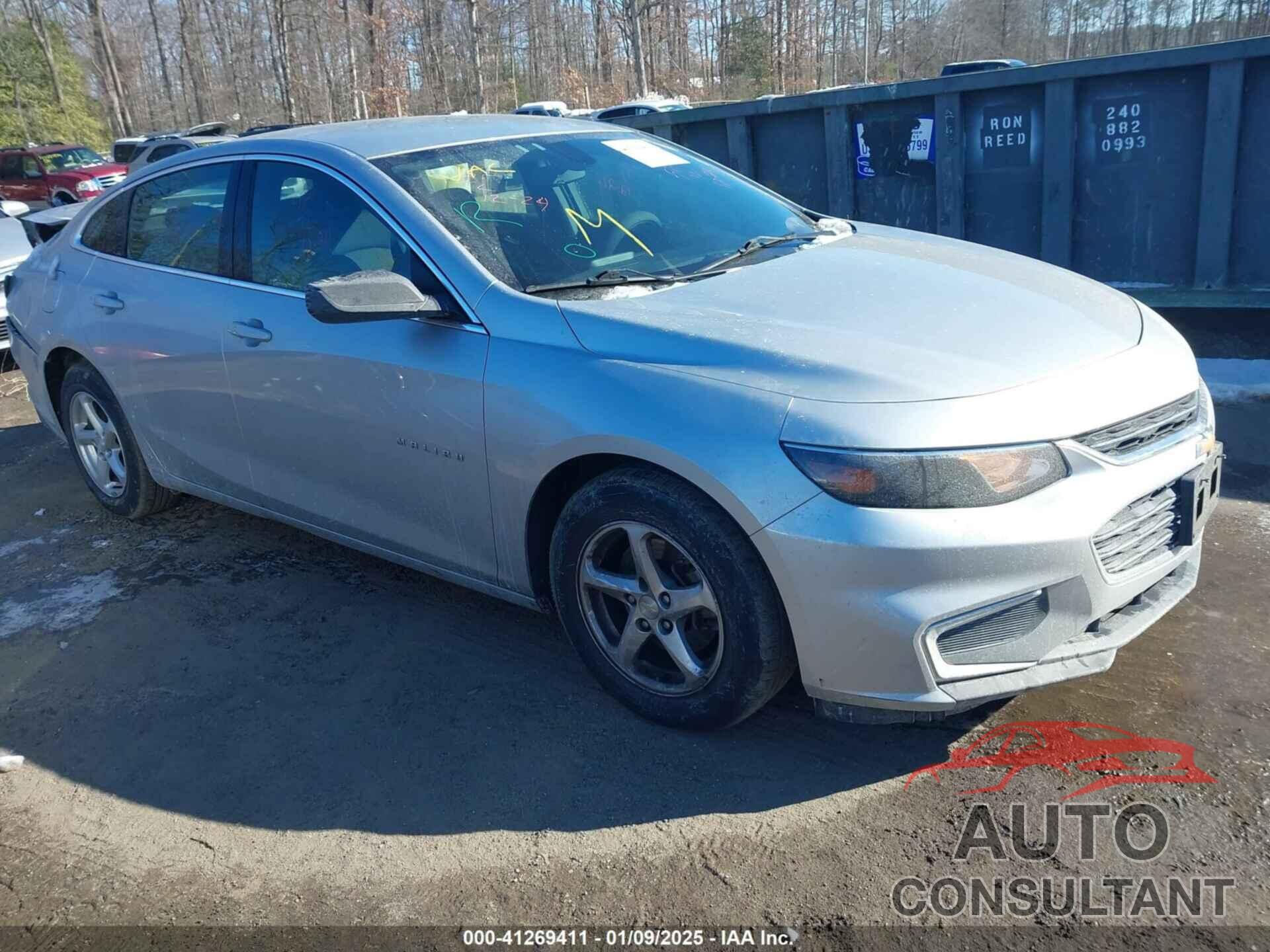CHEVROLET MALIBU 2017 - 1G1ZC5ST6HF192156