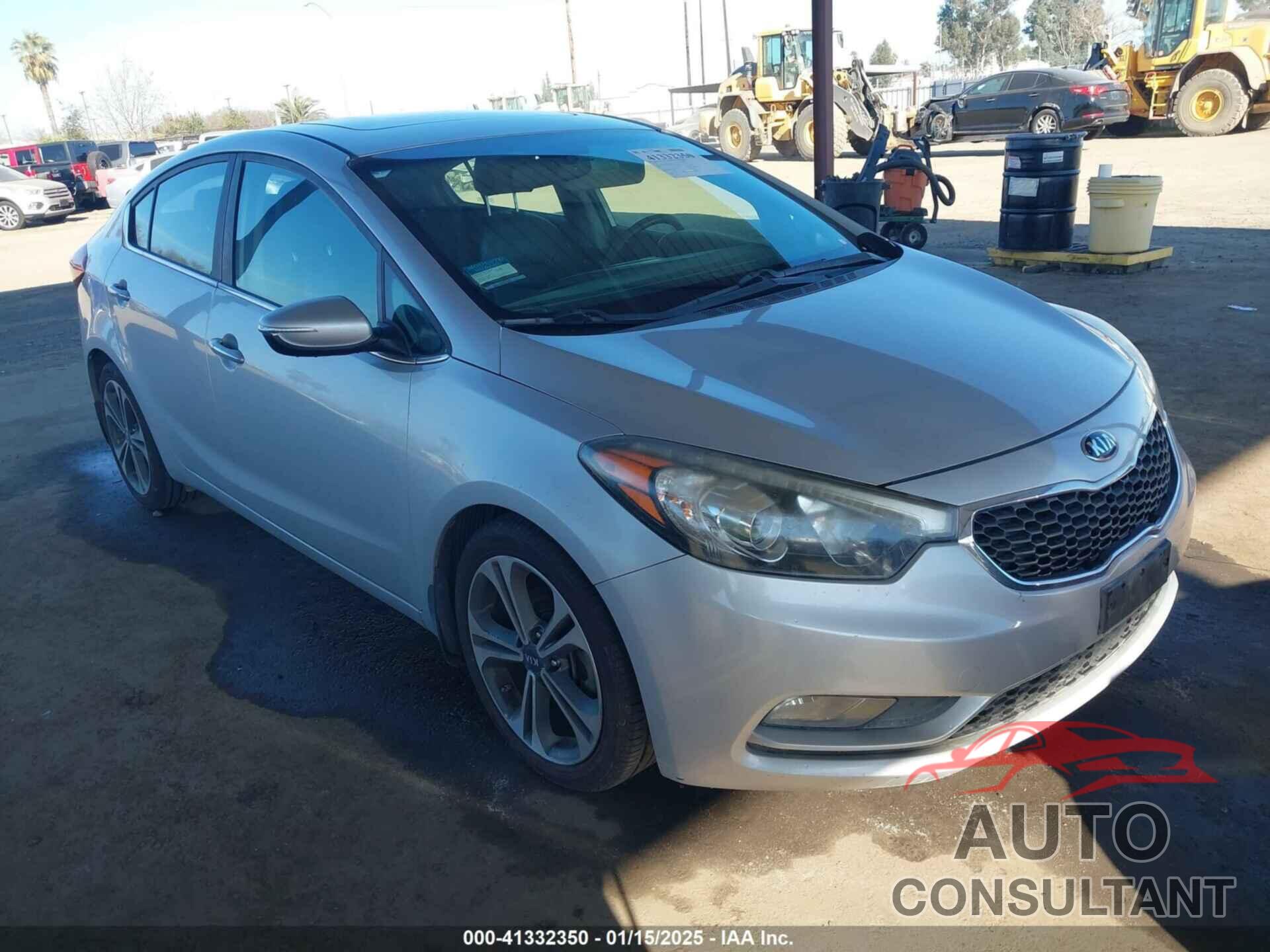 KIA FORTE 2015 - KNAFZ4A84F5346542