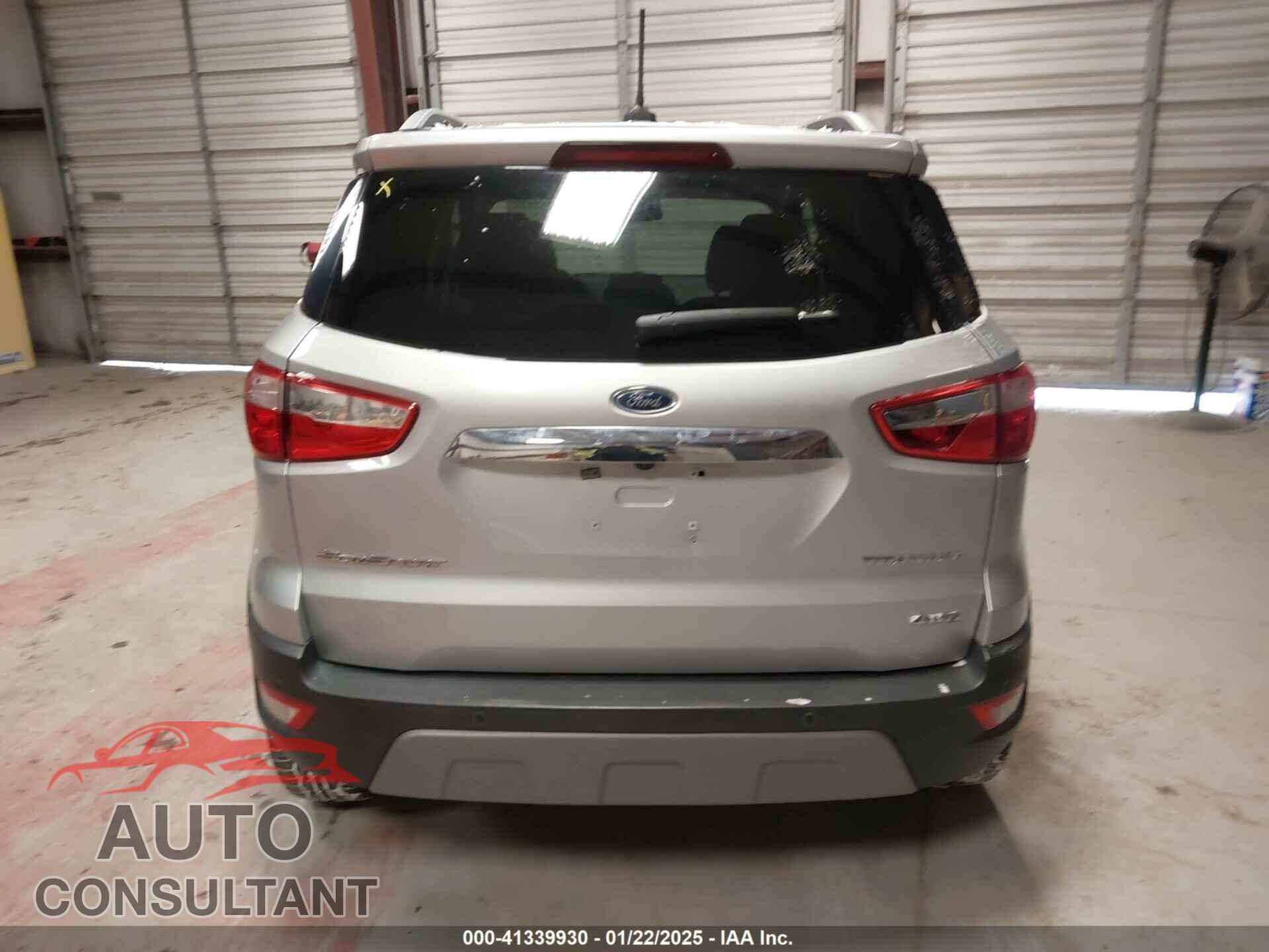 FORD ECOSPORT 2021 - MAJ6S3KL3MC403106