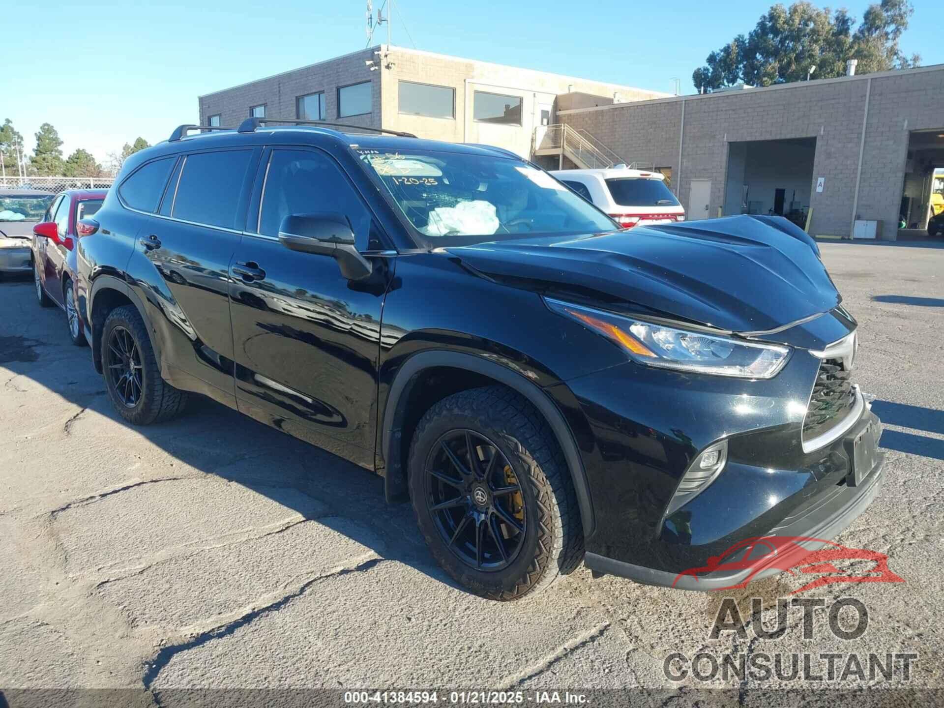 TOYOTA HIGHLANDER 2020 - 5TDHZRBH9LS510672