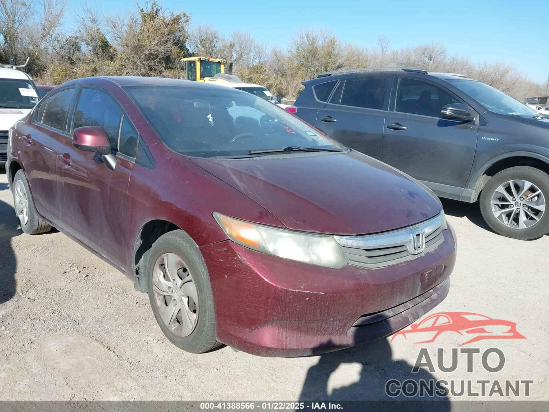 HONDA CIVIC 2013 - 19XFB2F50DE060456