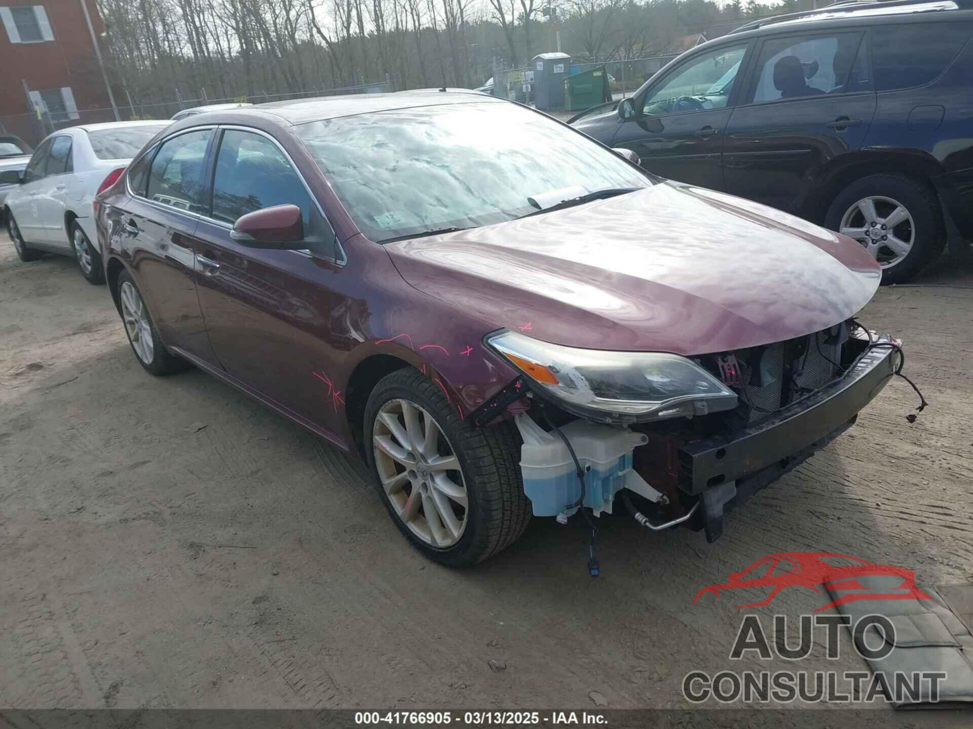 TOYOTA AVALON 2013 - 4T1BK1EBXDU070666