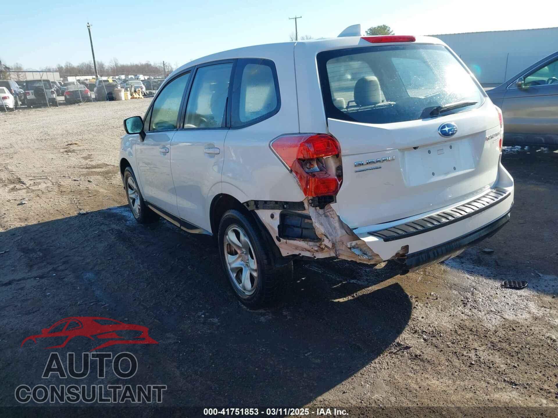 SUBARU FORESTER 2016 - JF2SJAAC9GG419620